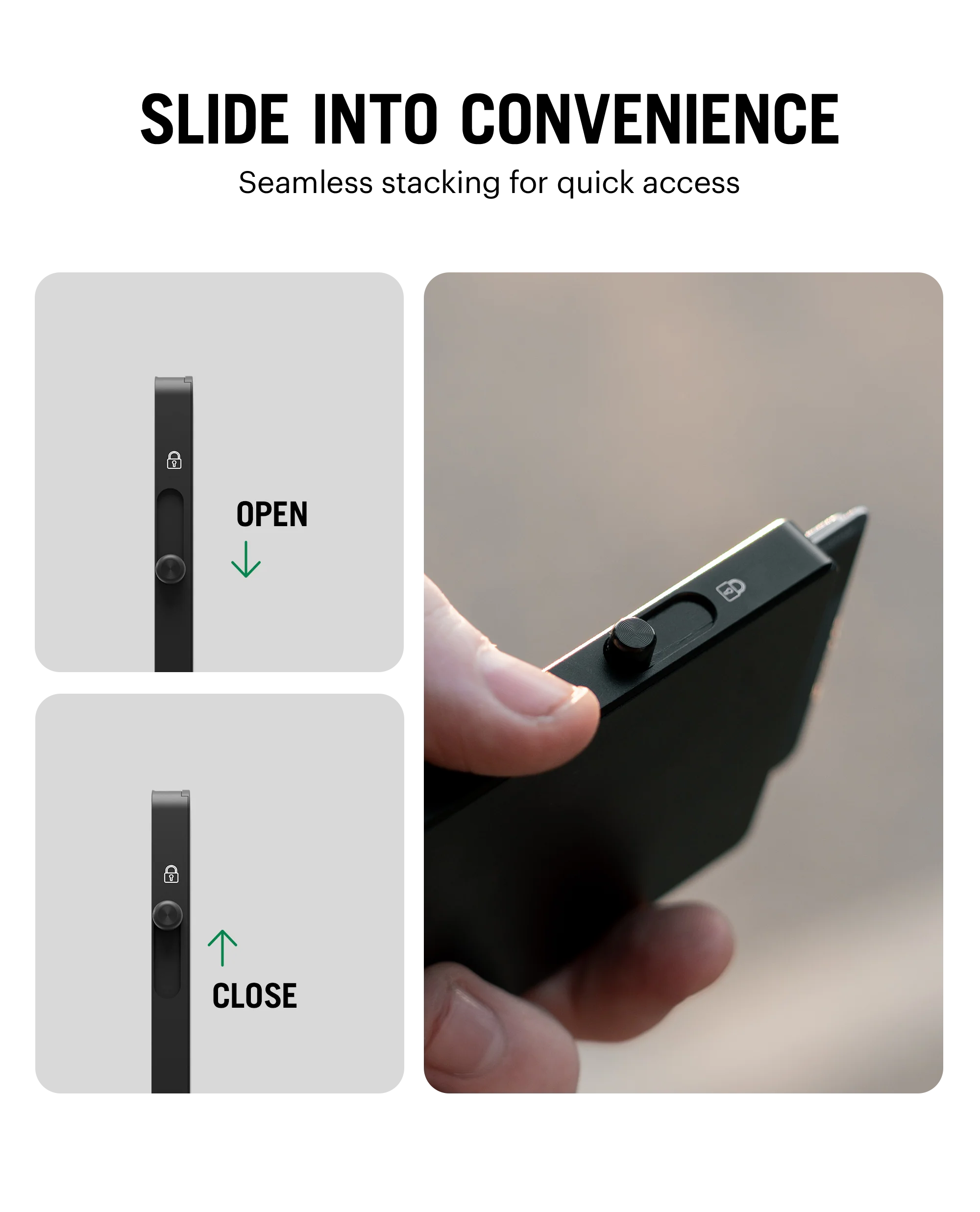 Analog RFID MagSafe Card Wallet with Money Clip - Image 8