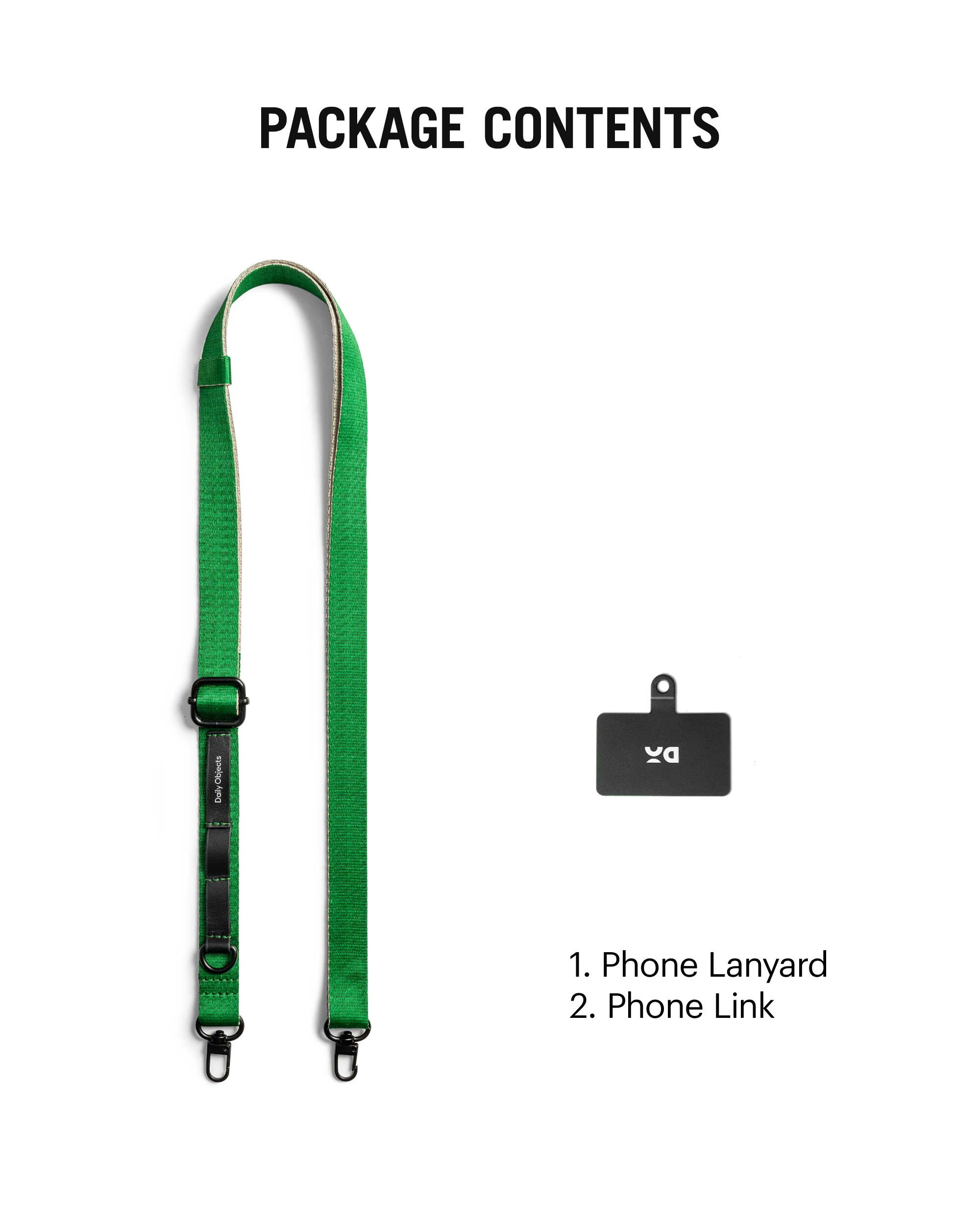 Black Crossbody Utility Phone Lanyard - Strap - Image 39