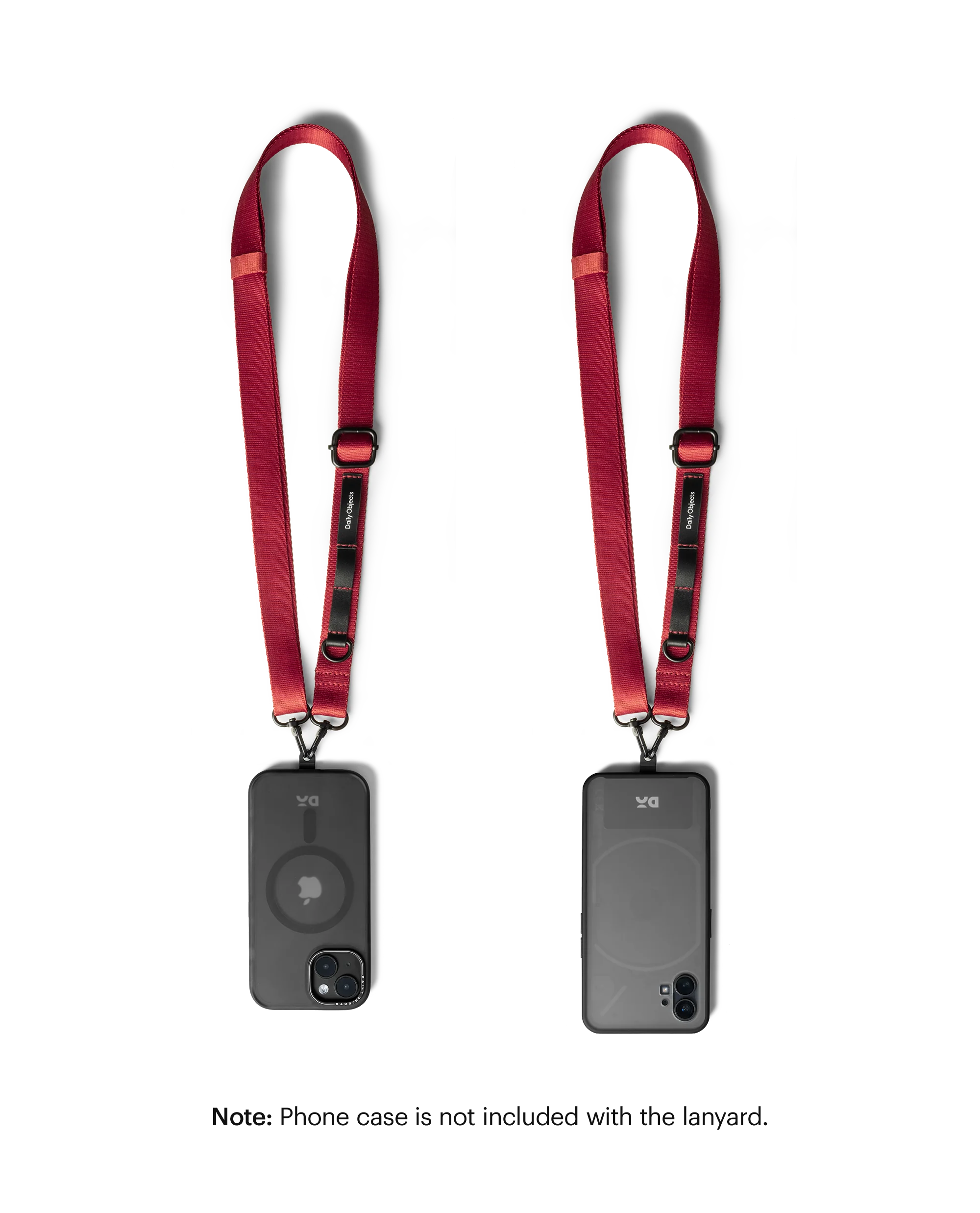 Black Crossbody Utility Phone Lanyard - Strap - Image 45