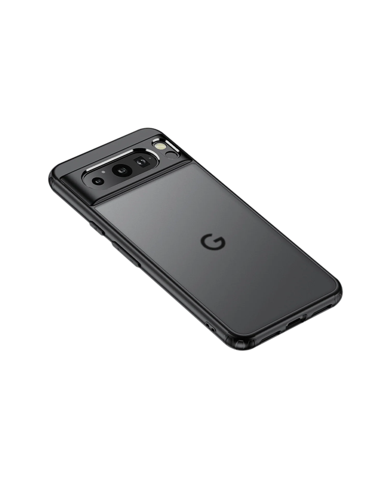 Black Frosted Clear Case Cover For Google Pixel 8 Pro - Image 6