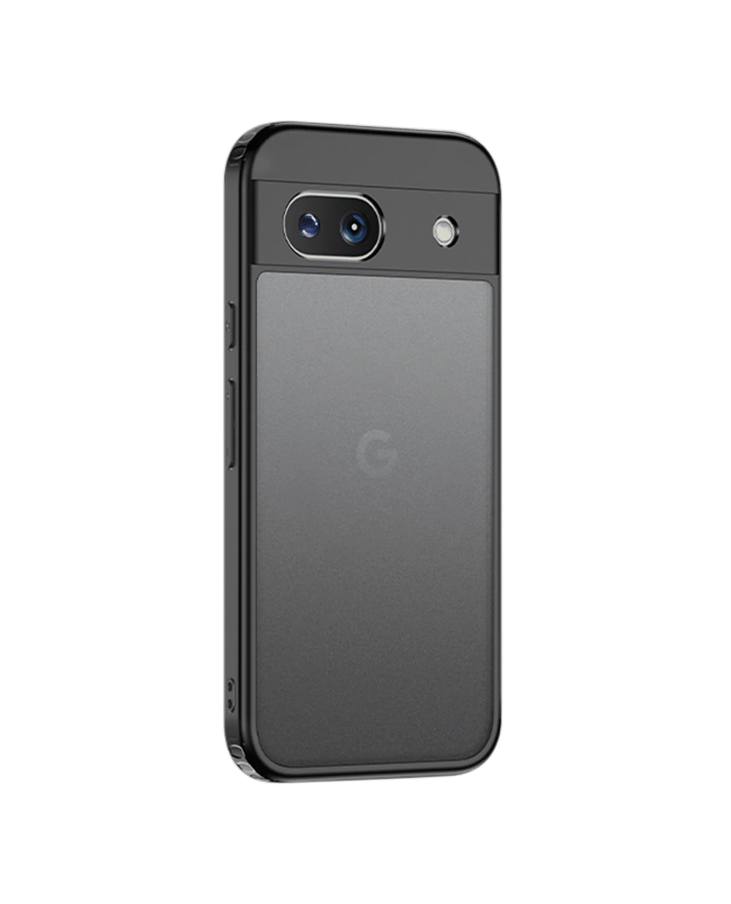 Black Frosted Clear Case Cover For Google Pixel 8a - Image 2