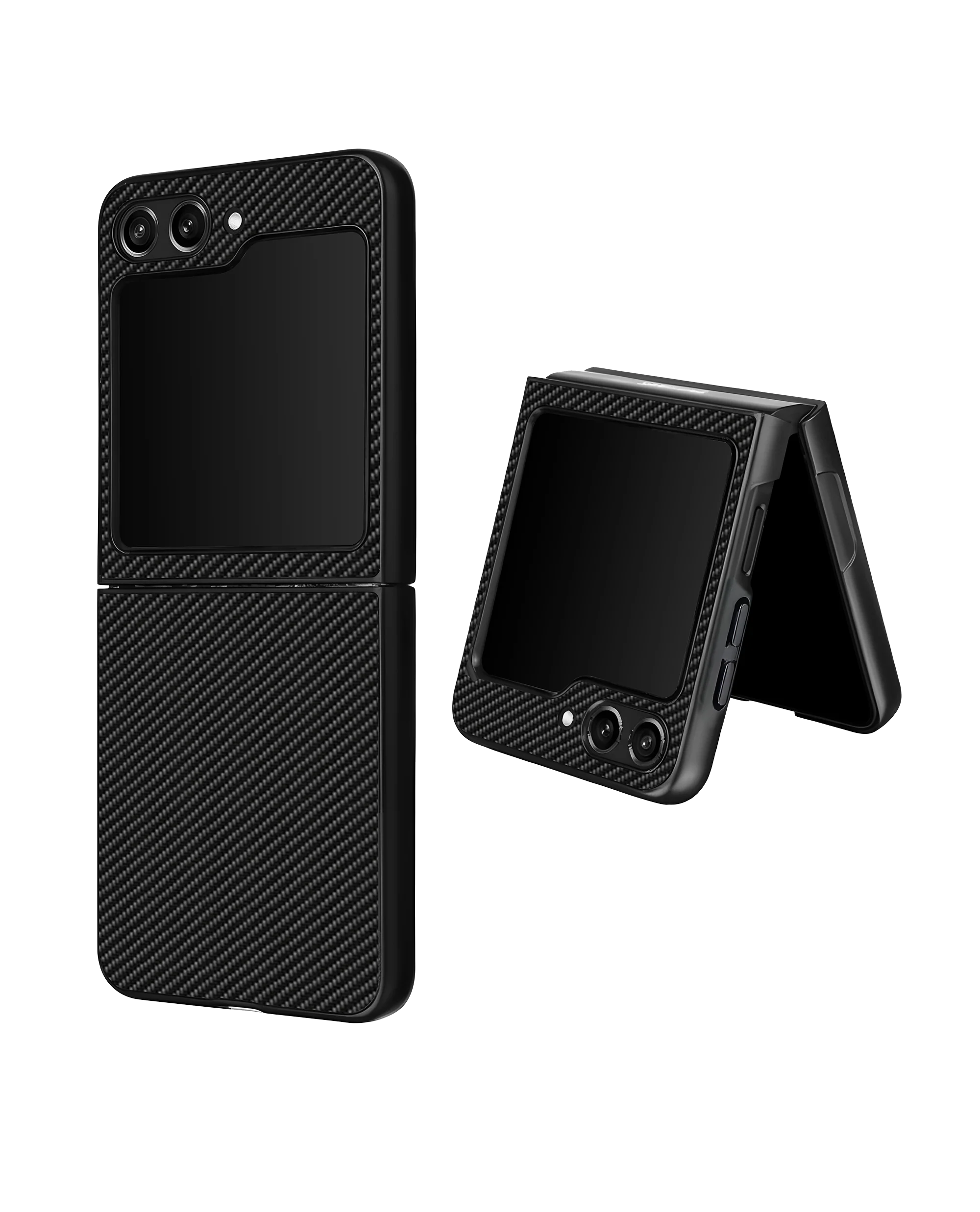 Carbon Fiber Case For Samsung Galaxy Z Flip 3 - Image 4