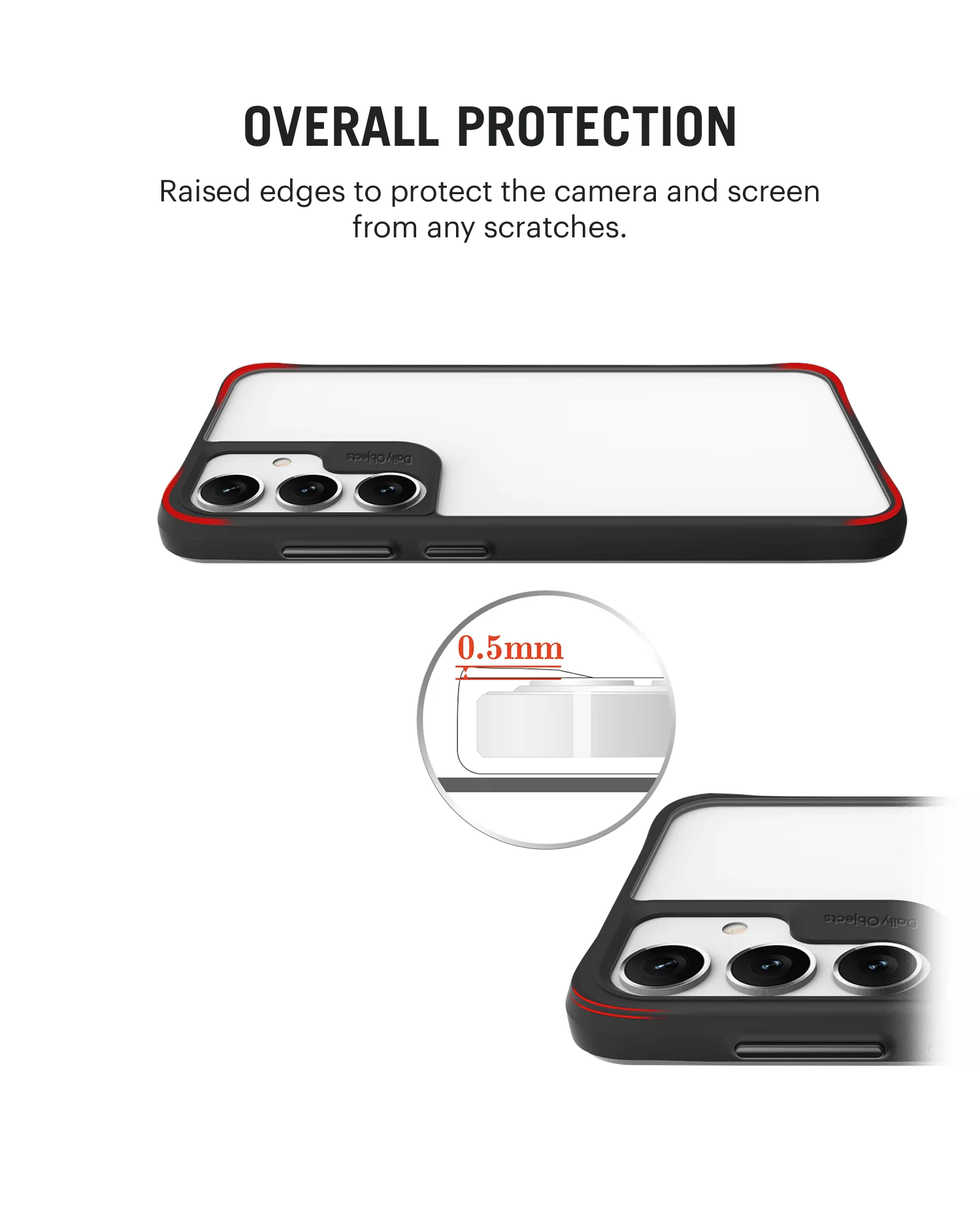 Cat Mom Black Hybrid Clear Case Cover For Samsung Galaxy S24 Plus - Image 6