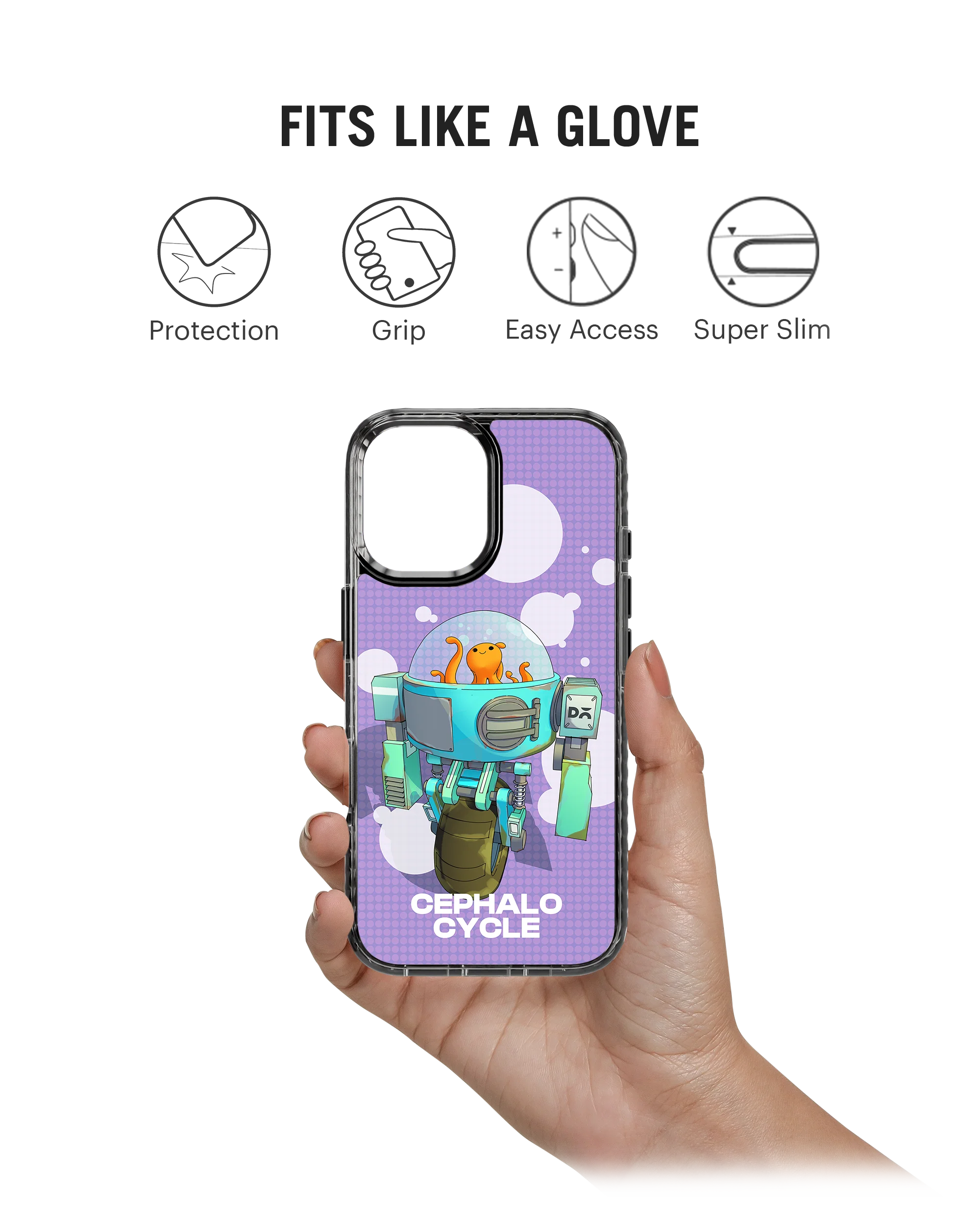 Cephalo Cycle Stride 2.0 MagSafe Case Cover For iPhone 16 Plus - Image 2