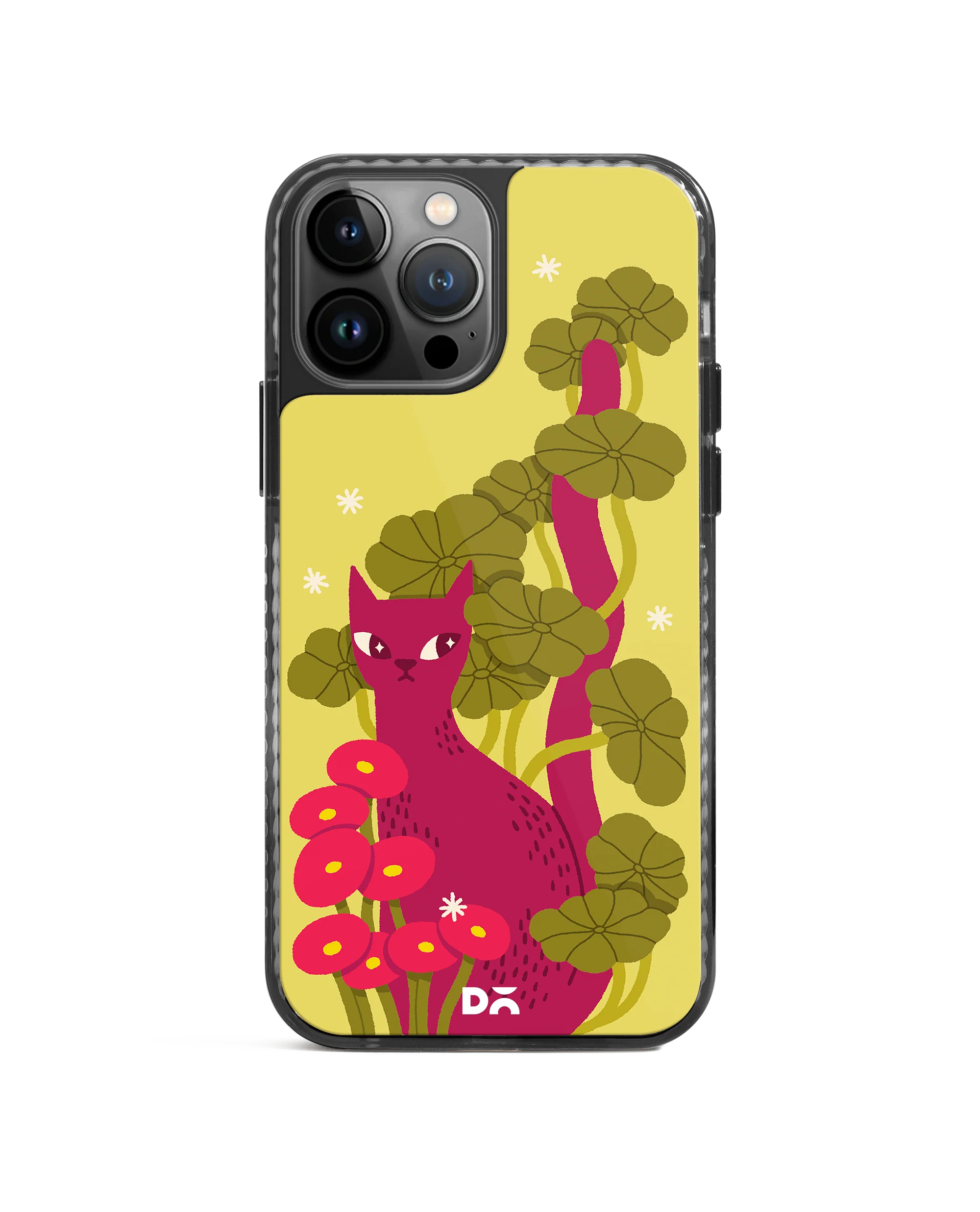 Curious Cat Stride 2.0 Phone Case Cover For iPhone 14 Pro