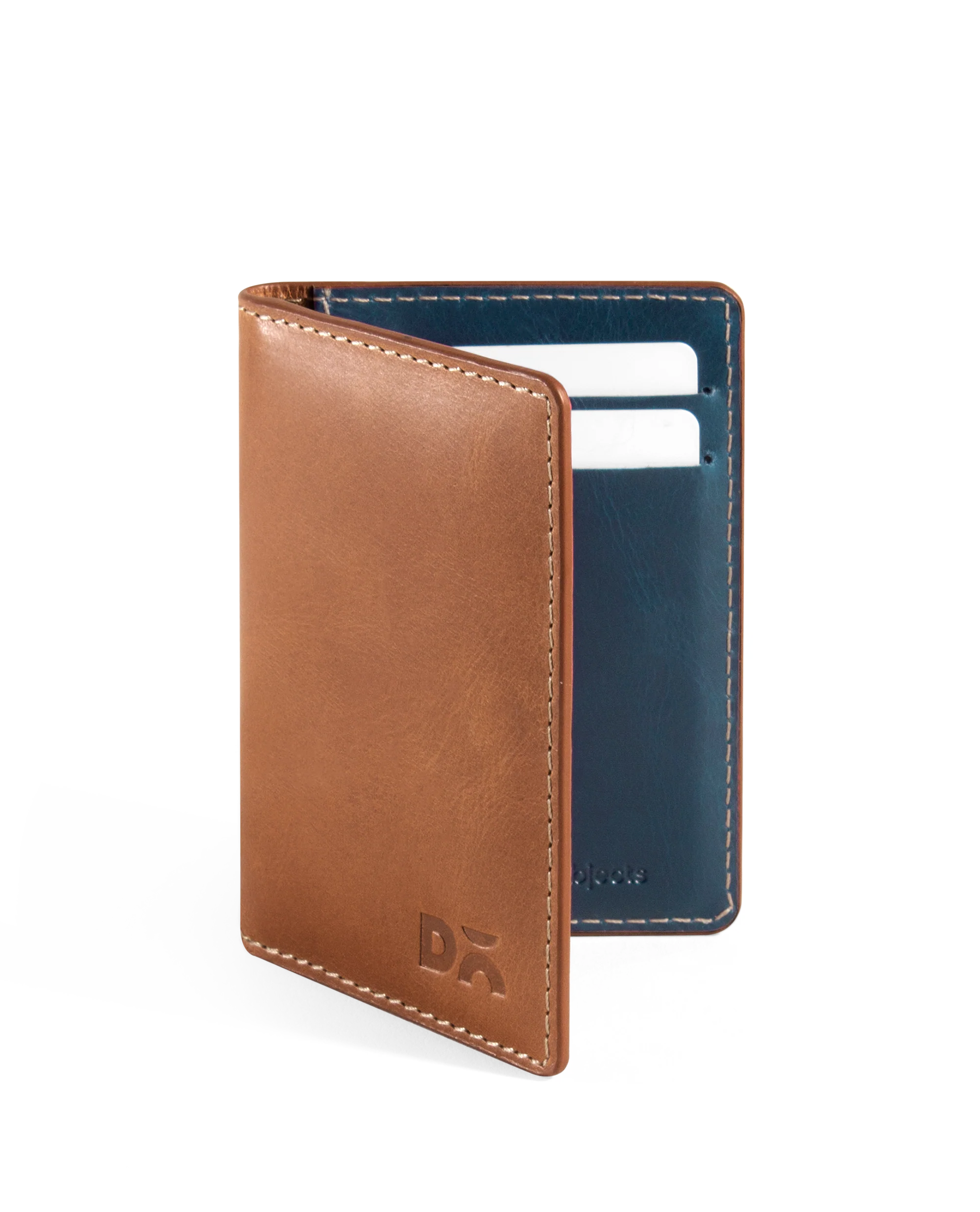 Log Bi-Fold Leather Wallet - Image 11