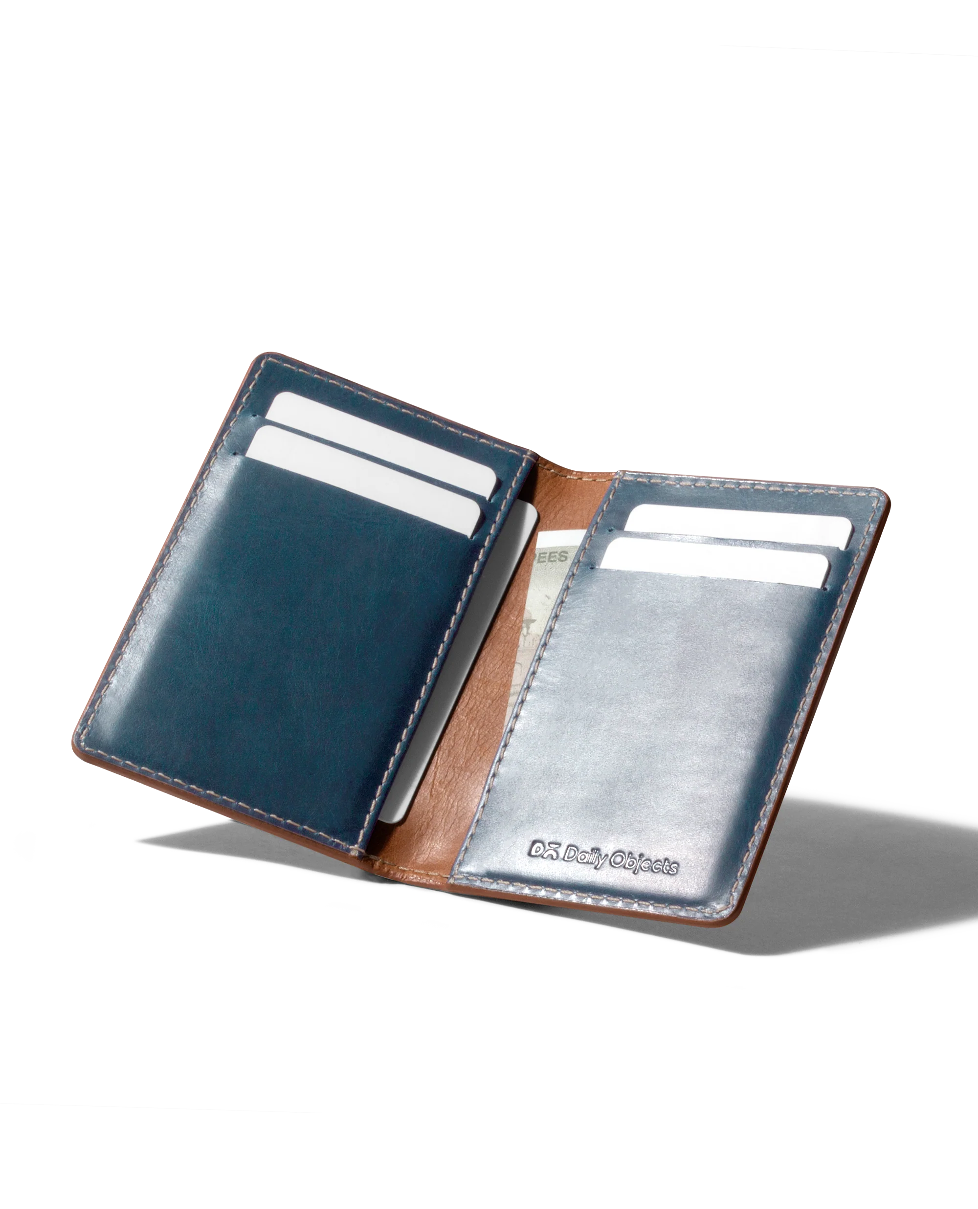 Log Bi-Fold Leather Wallet - Image 15