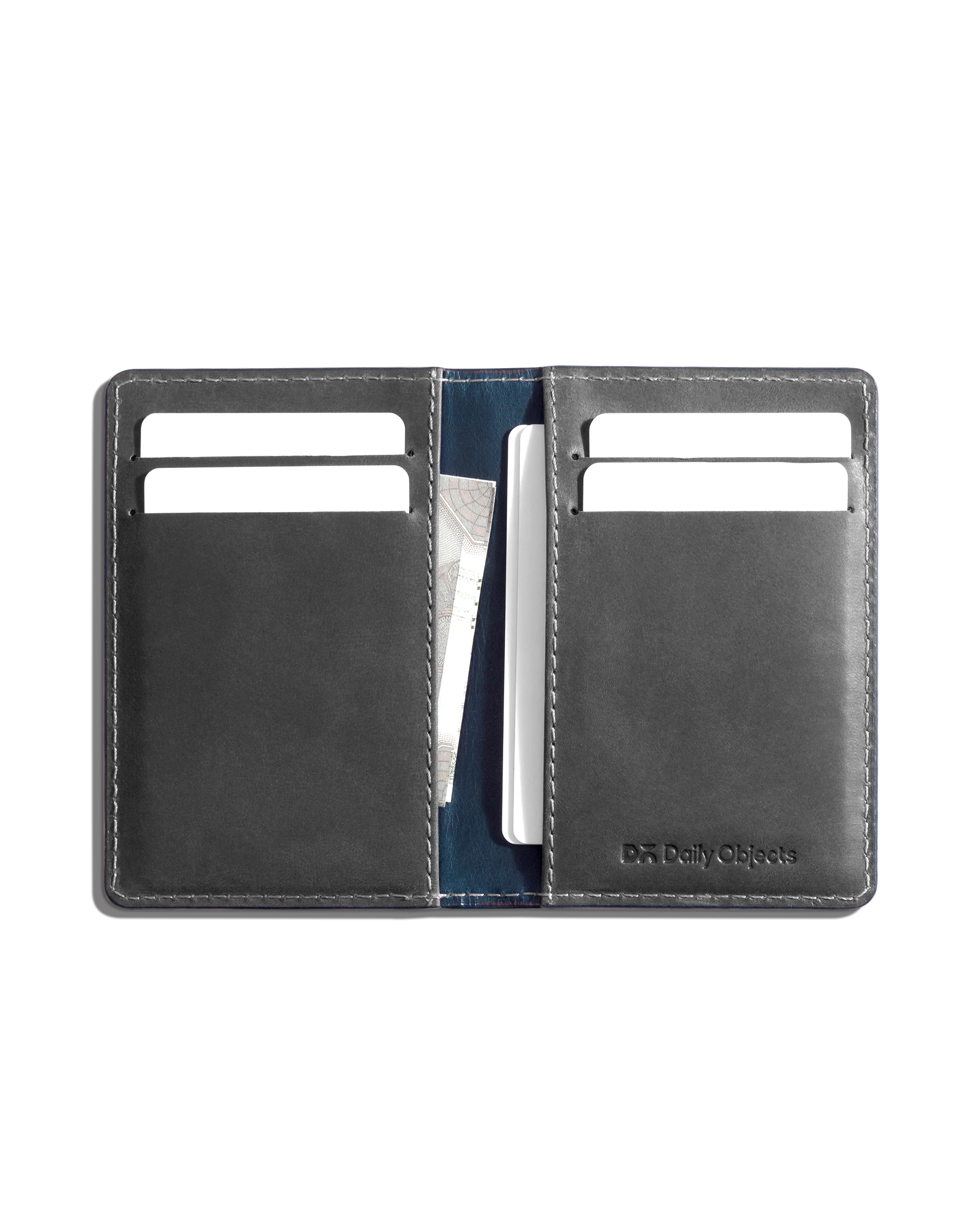 Log Bi-Fold Leather Wallet - Image 20
