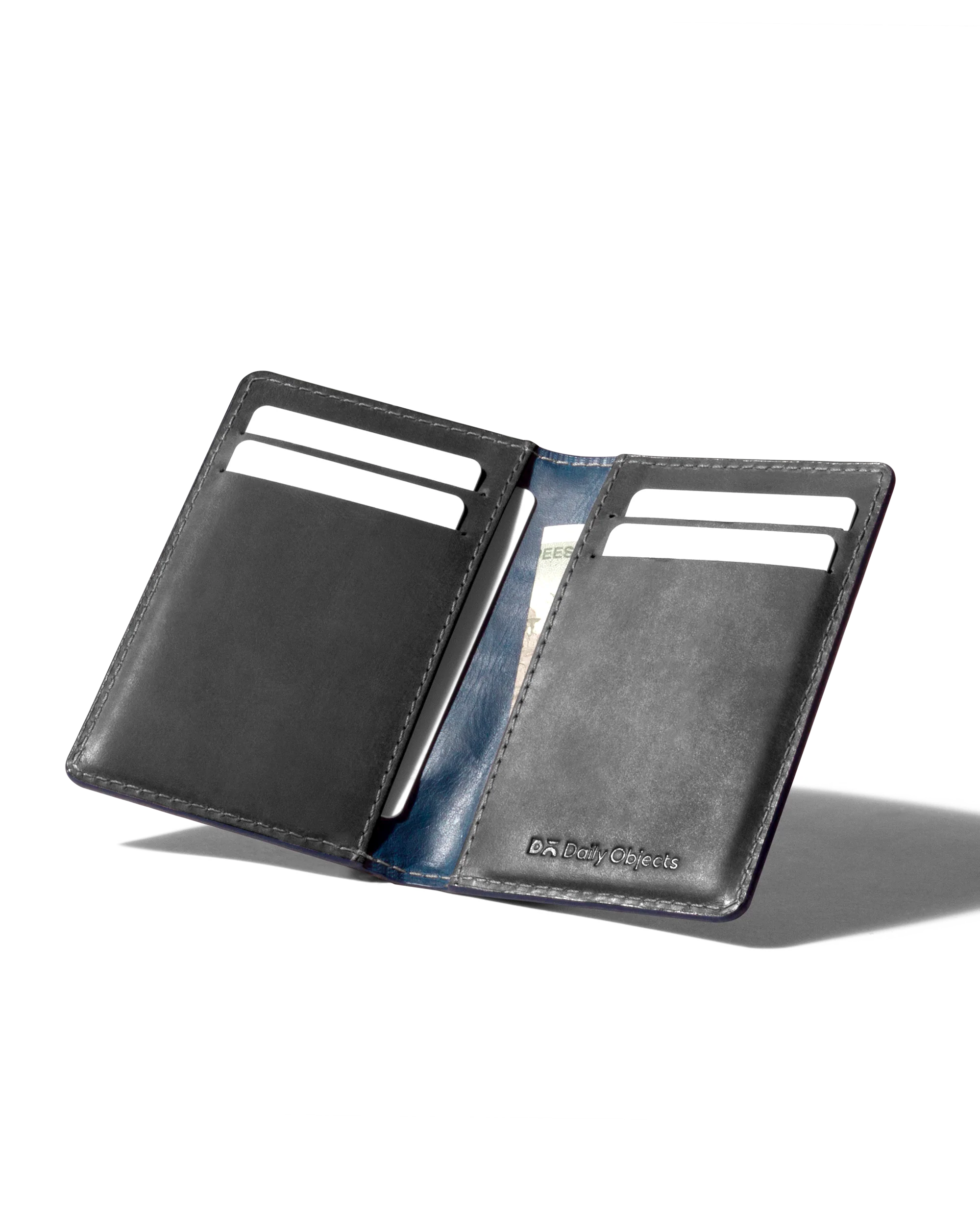 Log Bi-Fold Leather Wallet - Image 22
