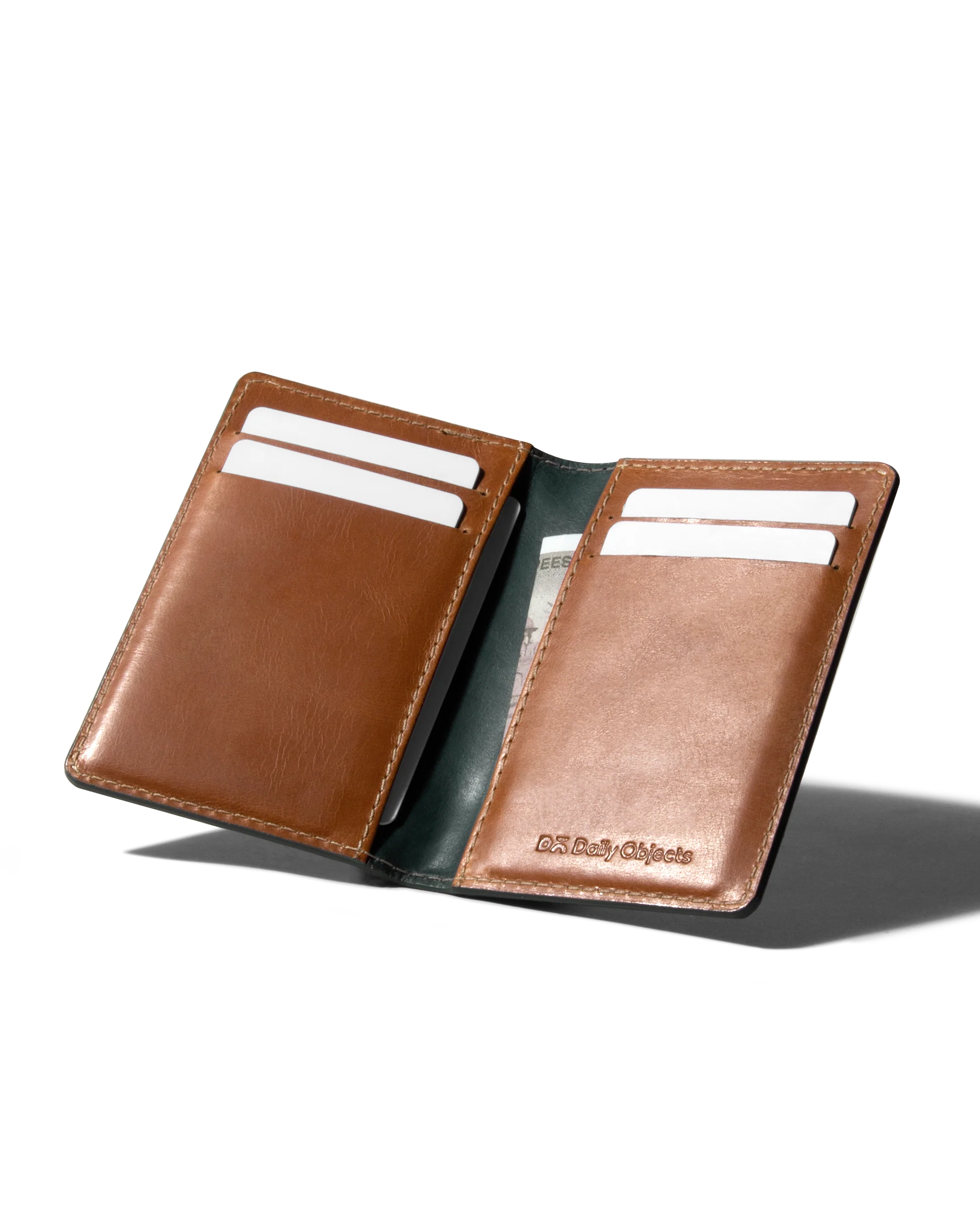 Log Bi-Fold Leather Wallet - Image 29