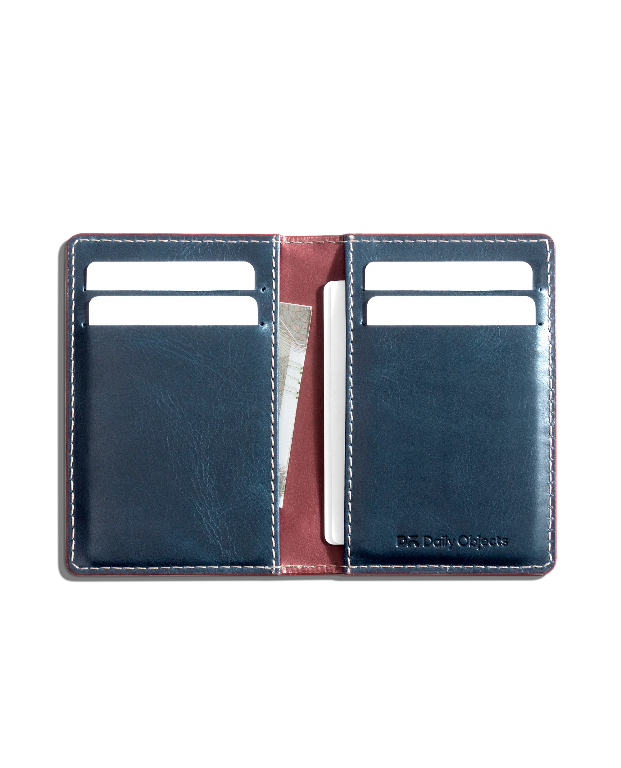 Log Bi-Fold Leather Wallet - Image 34