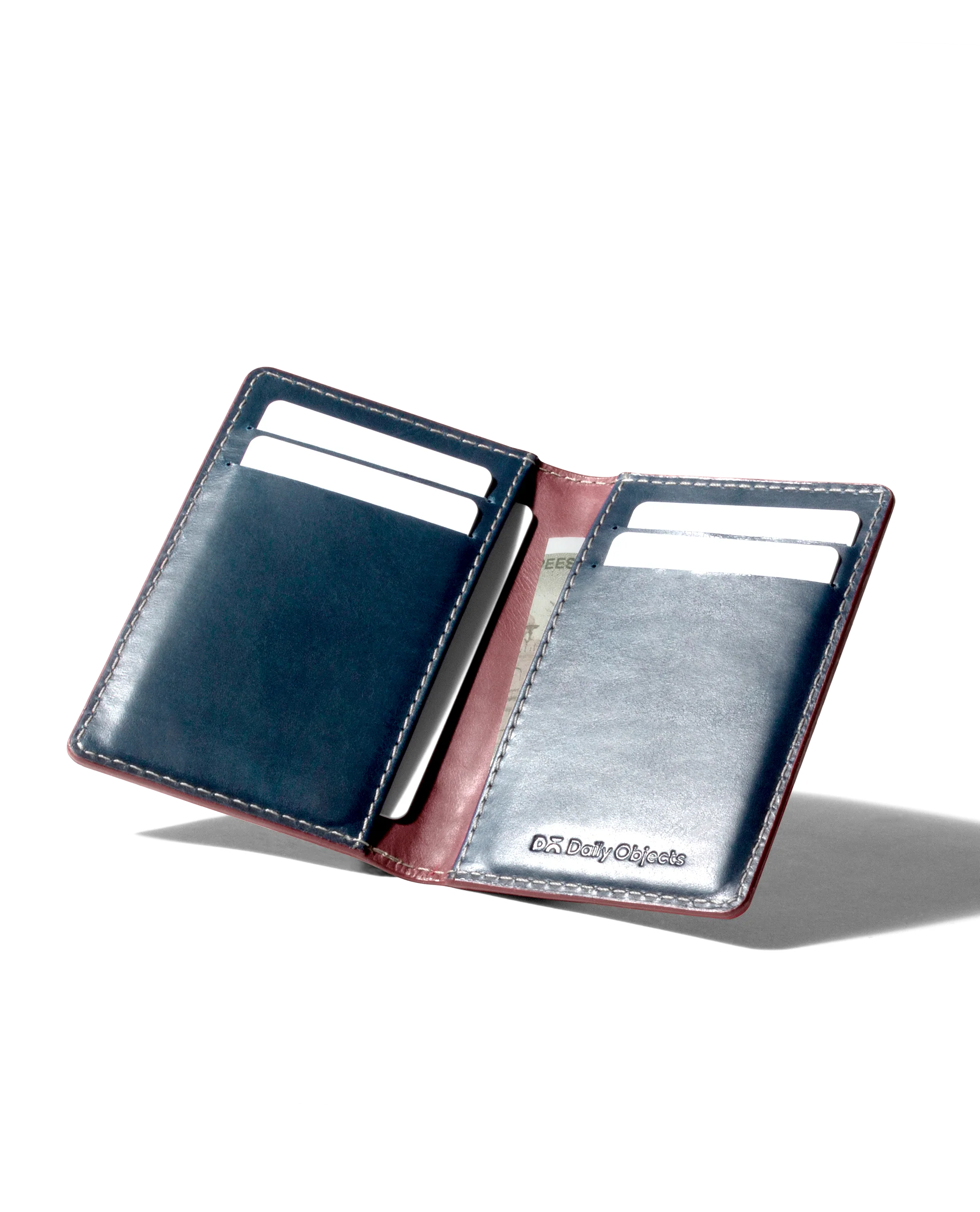 Log Bi-Fold Leather Wallet - Image 36
