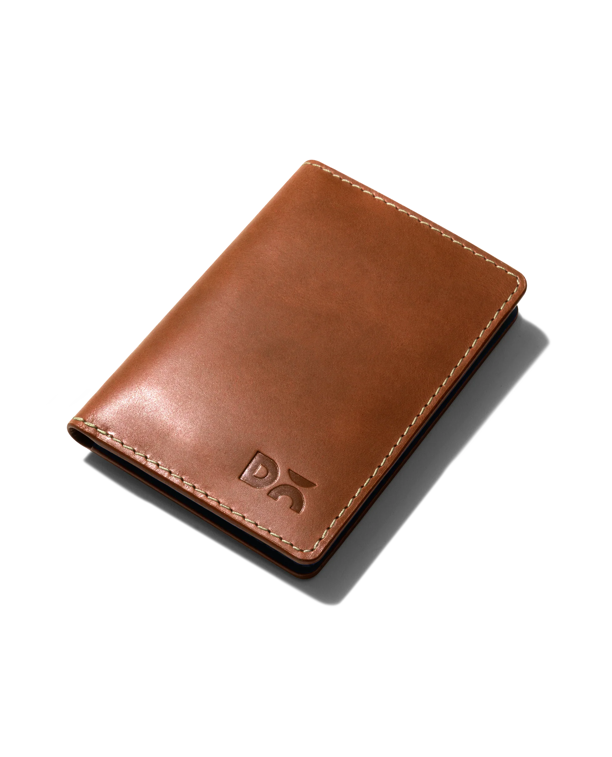 Log Bi-Fold Leather Wallet - Image 4