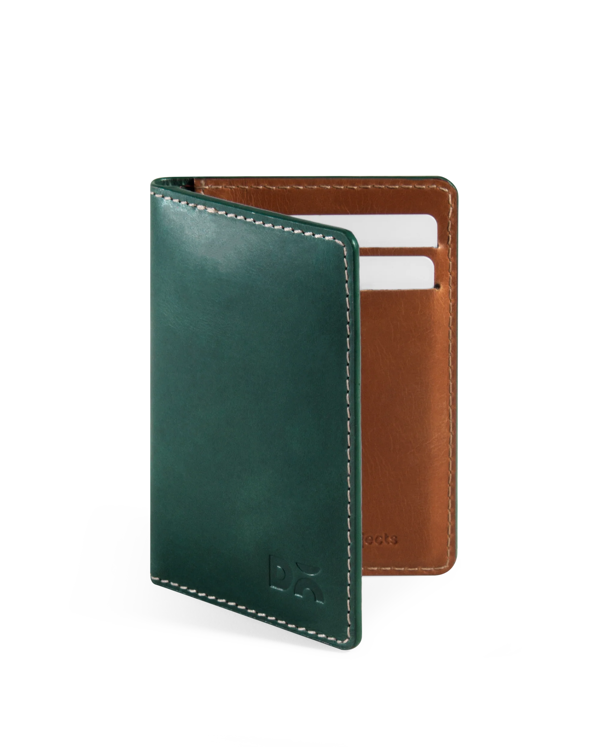 Log Bi-Fold Leather Wallet - Image 9