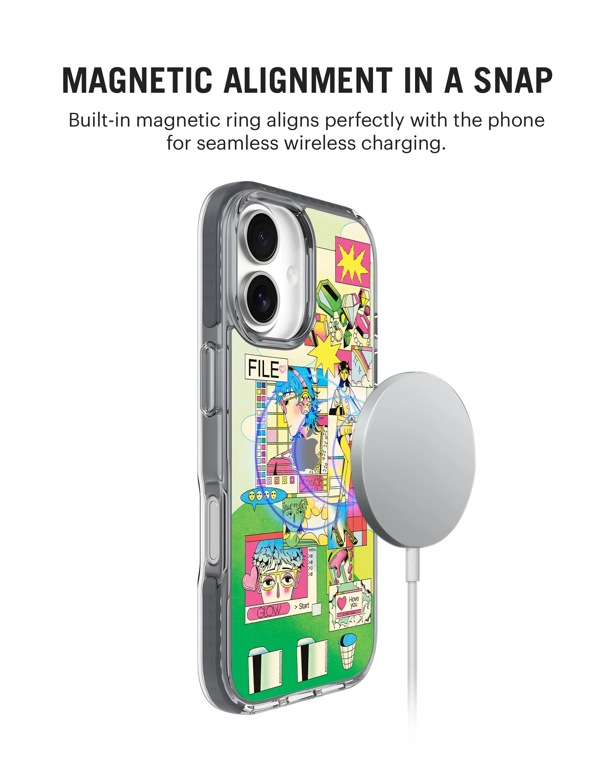 DailyObjects Digital Arcade Stride 2.0 MagSafe Case Cover For iPhone 17 - Image 3