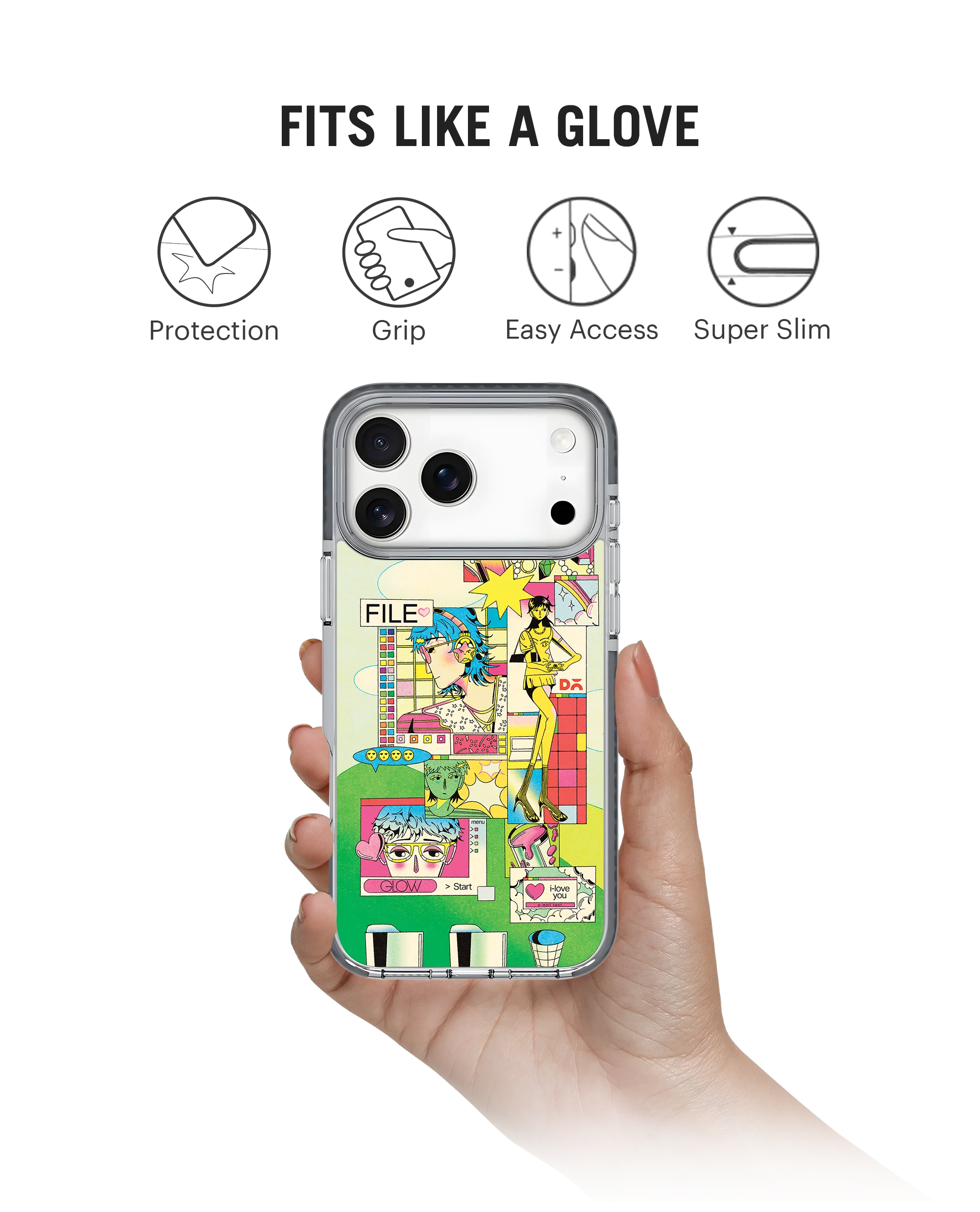 DailyObjects Digital Arcade Stride 2.0 MagSafe Case Cover For iPhone 17 Pro Max - Image 2