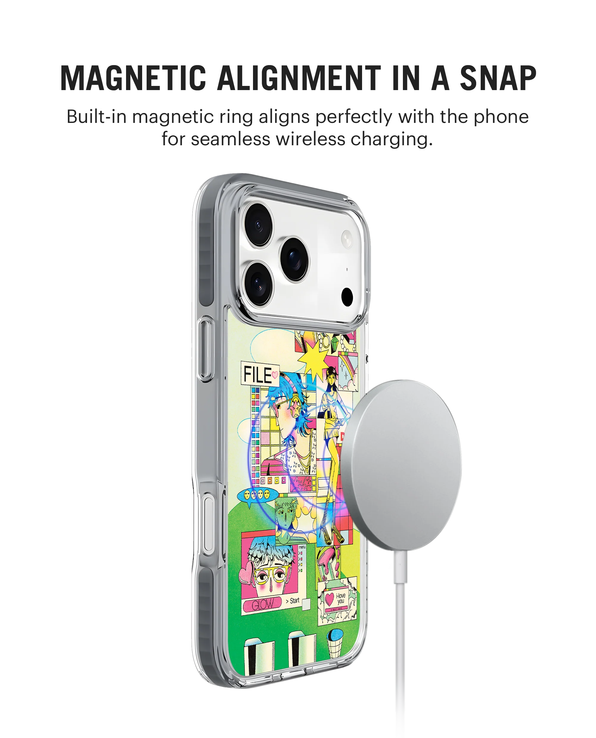 DailyObjects Digital Arcade Stride 2.0 MagSafe Case Cover For iPhone 17 Pro Max - Image 3