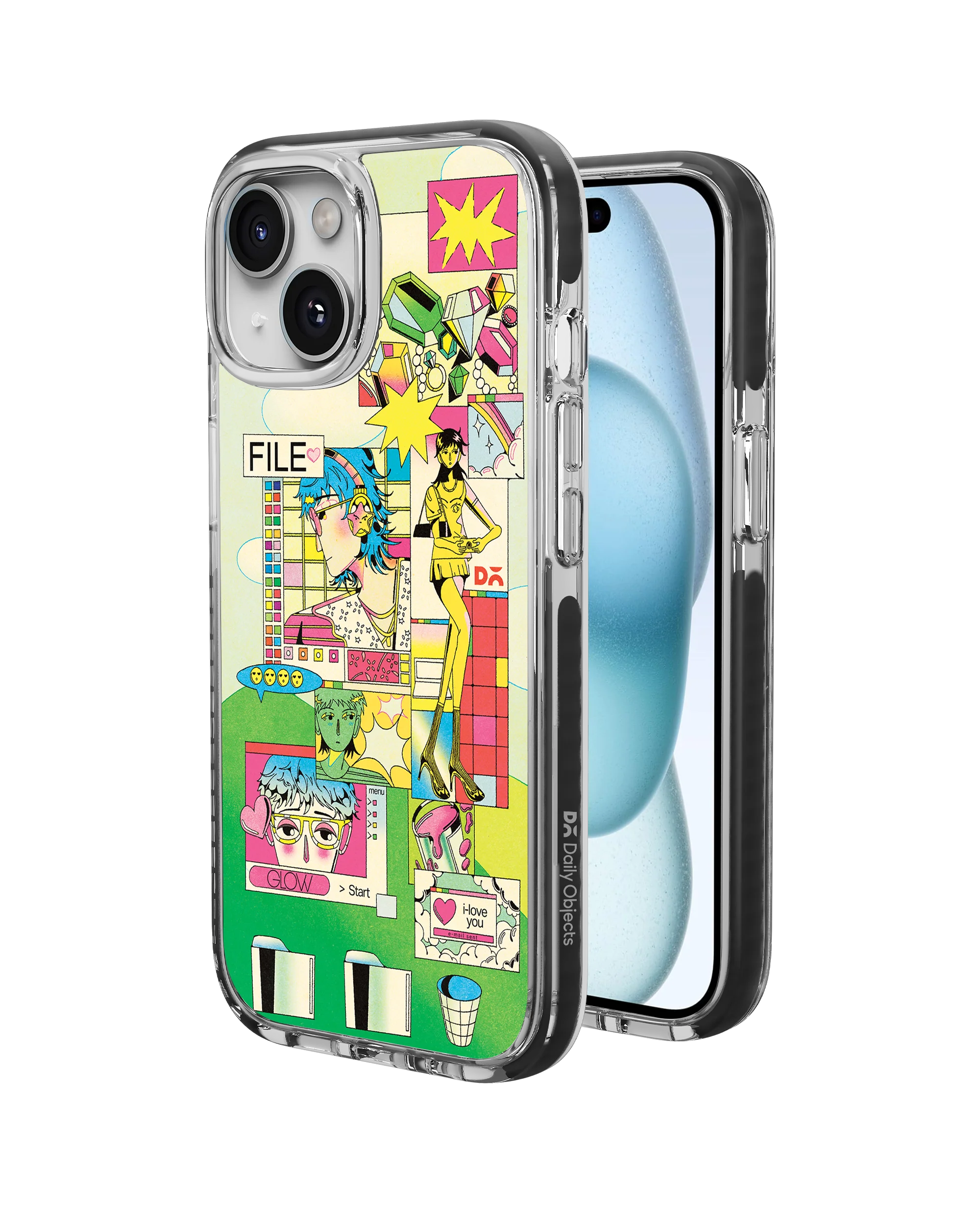 DailyObjects Digital Arcade Stride 3.0 MagSafe Case Cover For iPhone 15 - Image 4