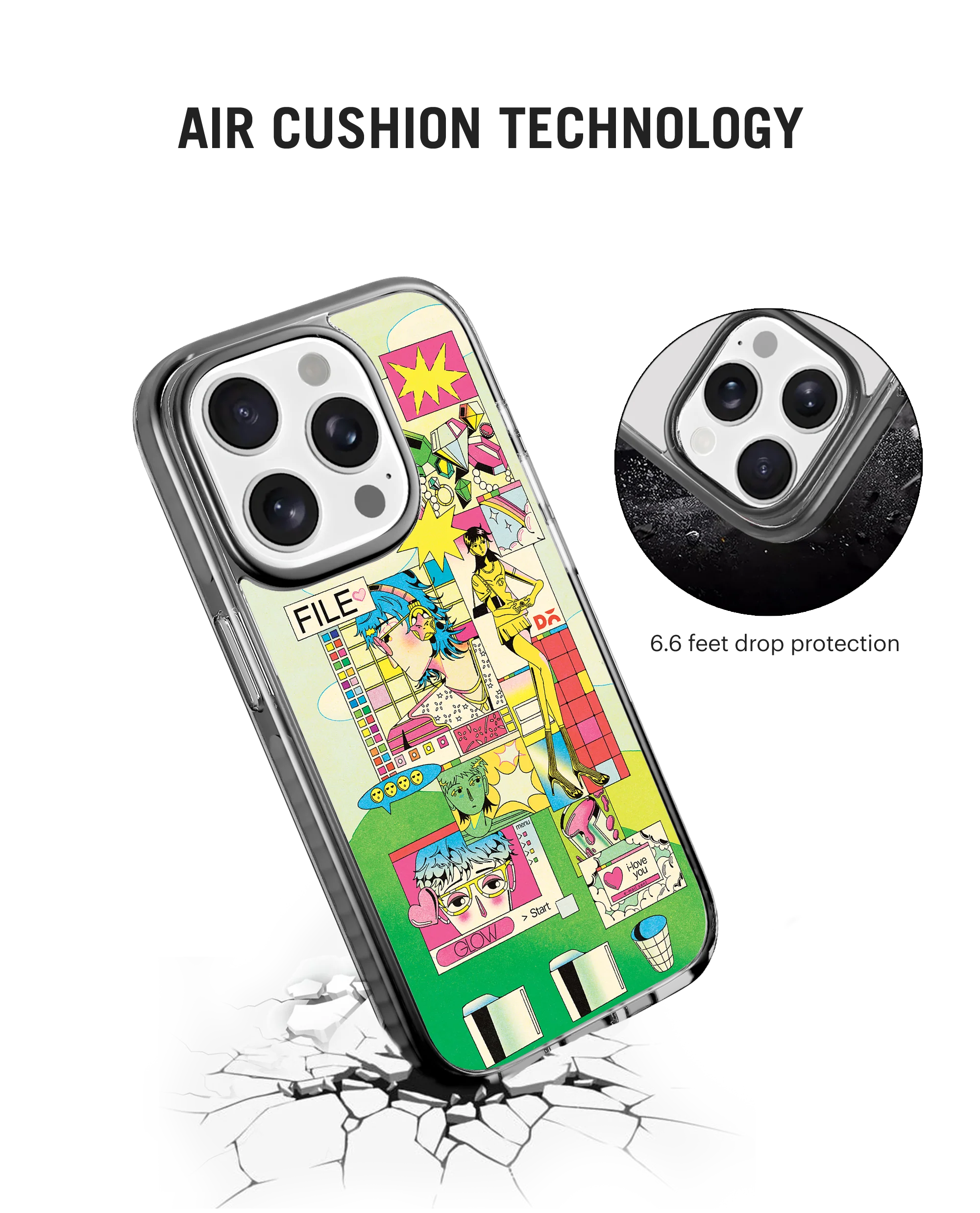 DailyObjects Digital Arcade Stride 3.0 MagSafe Case Cover For iPhone 15 Pro Max - Image 6
