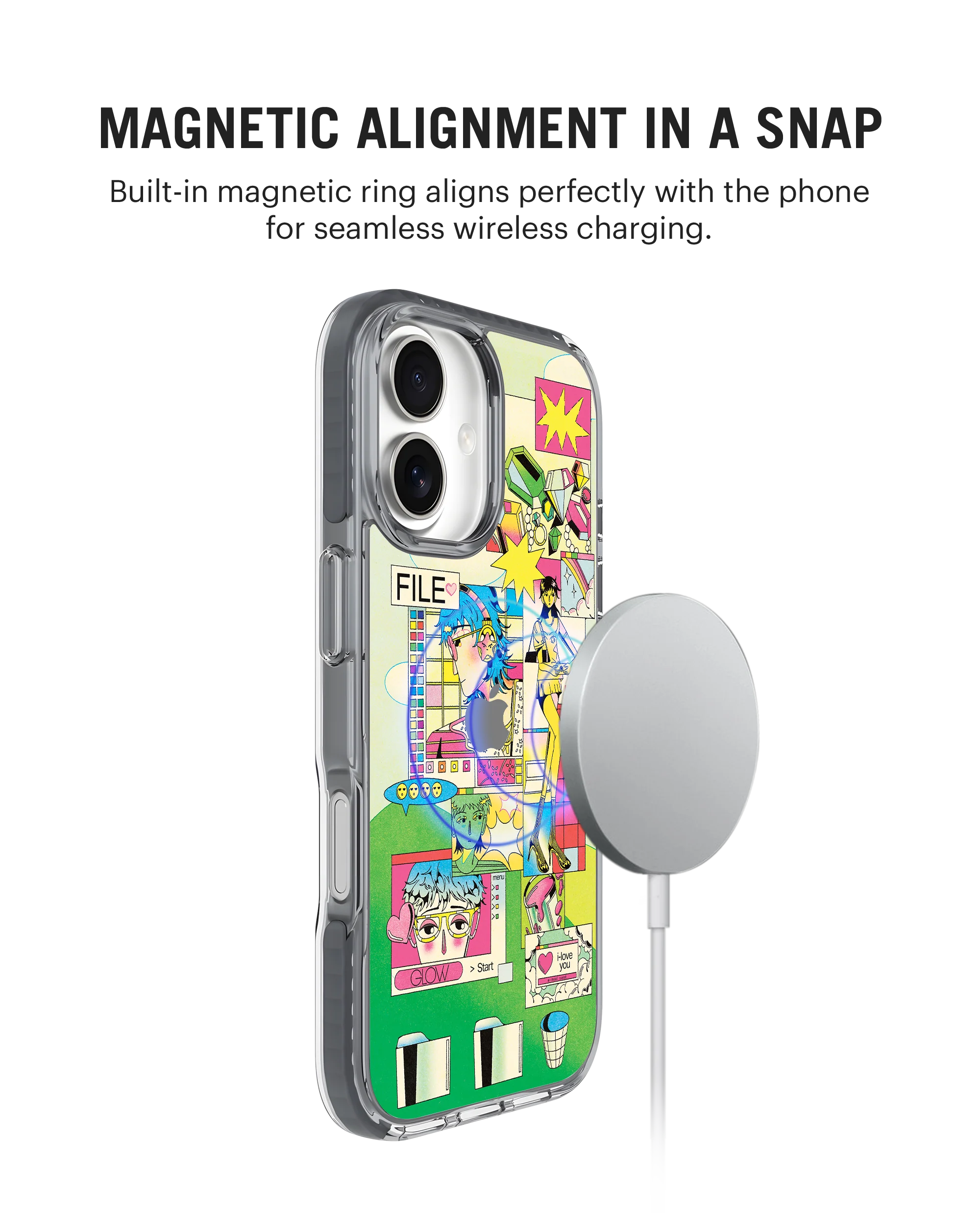 DailyObjects Digital Arcade Stride 3.0 MagSafe Case Cover For iPhone 16 - Image 3