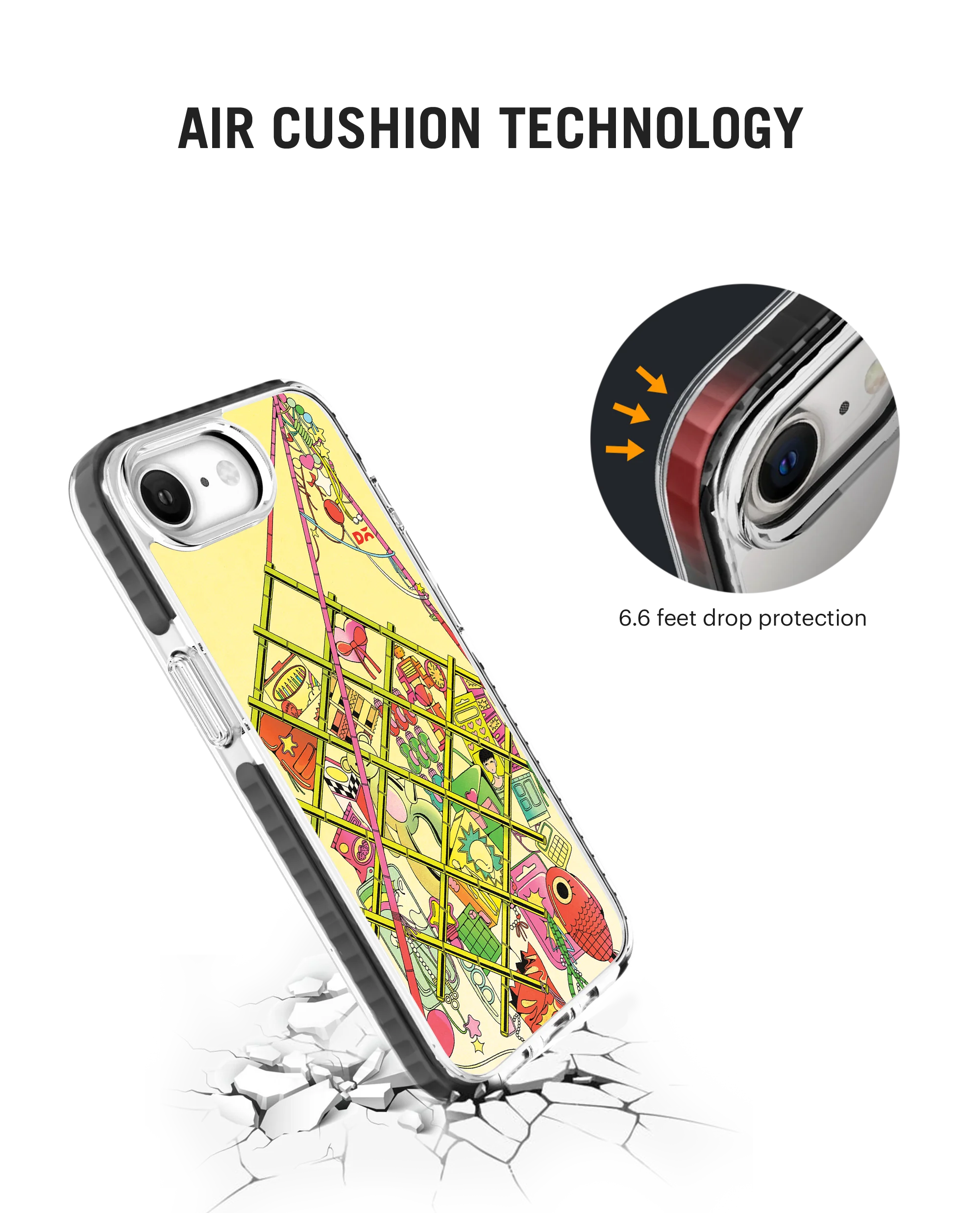 DailyObjects Fiesta Stride 2.0 MagSafe Case Cover For iPhone 17e - Image 6