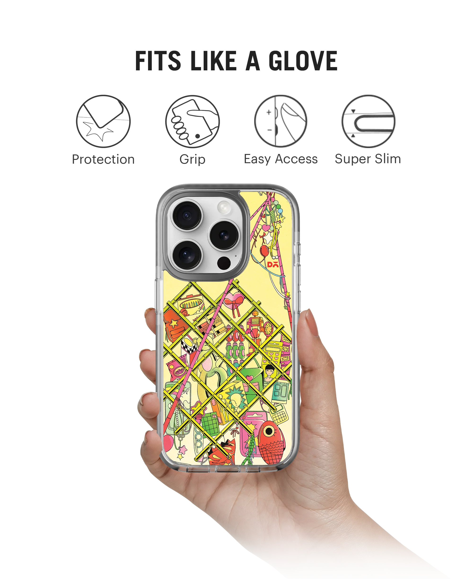 DailyObjects Fiesta Stride 3.0 MagSafe Case Cover For iPhone 15 Pro - Image 2