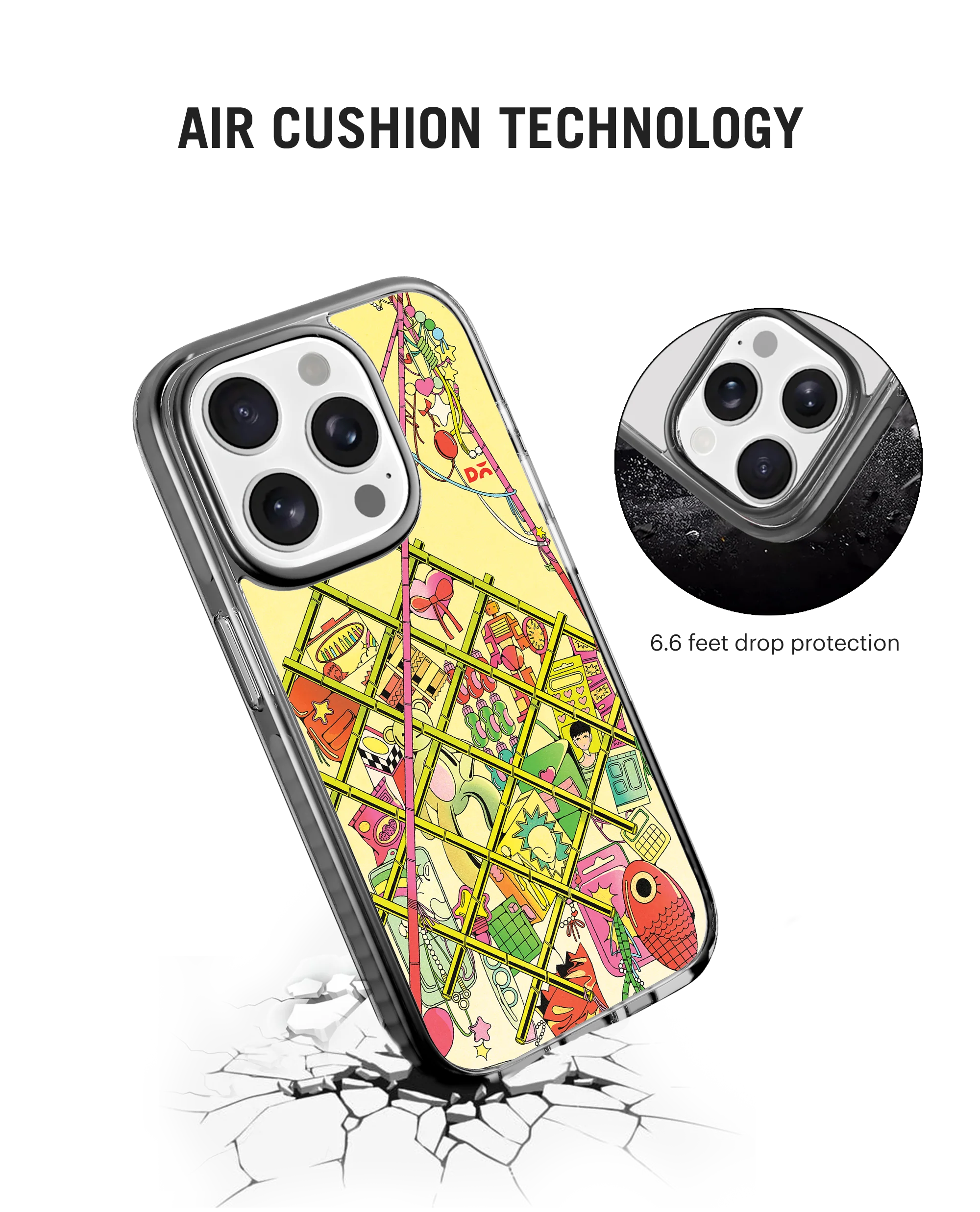 DailyObjects Fiesta Stride 3.0 MagSafe Case Cover For iPhone 15 Pro - Image 6