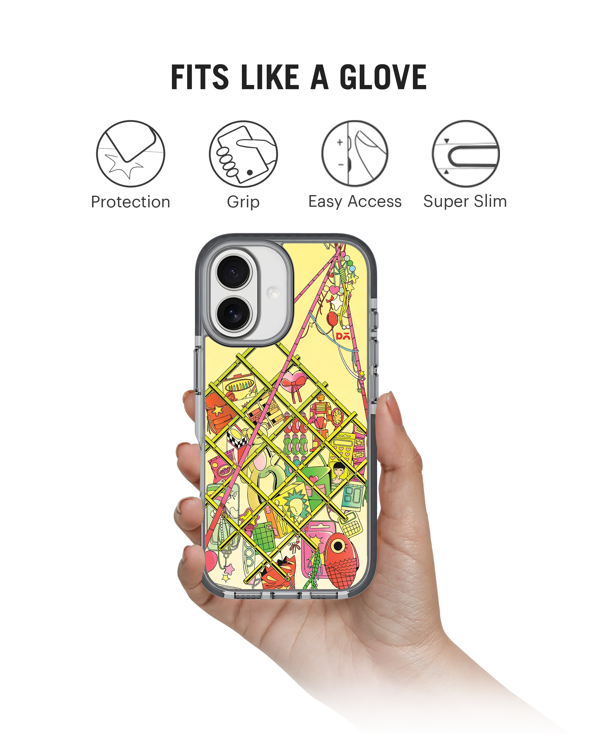 DailyObjects Fiesta Stride 3.0 MagSafe Case Cover For iPhone 16 Plus - Image 2