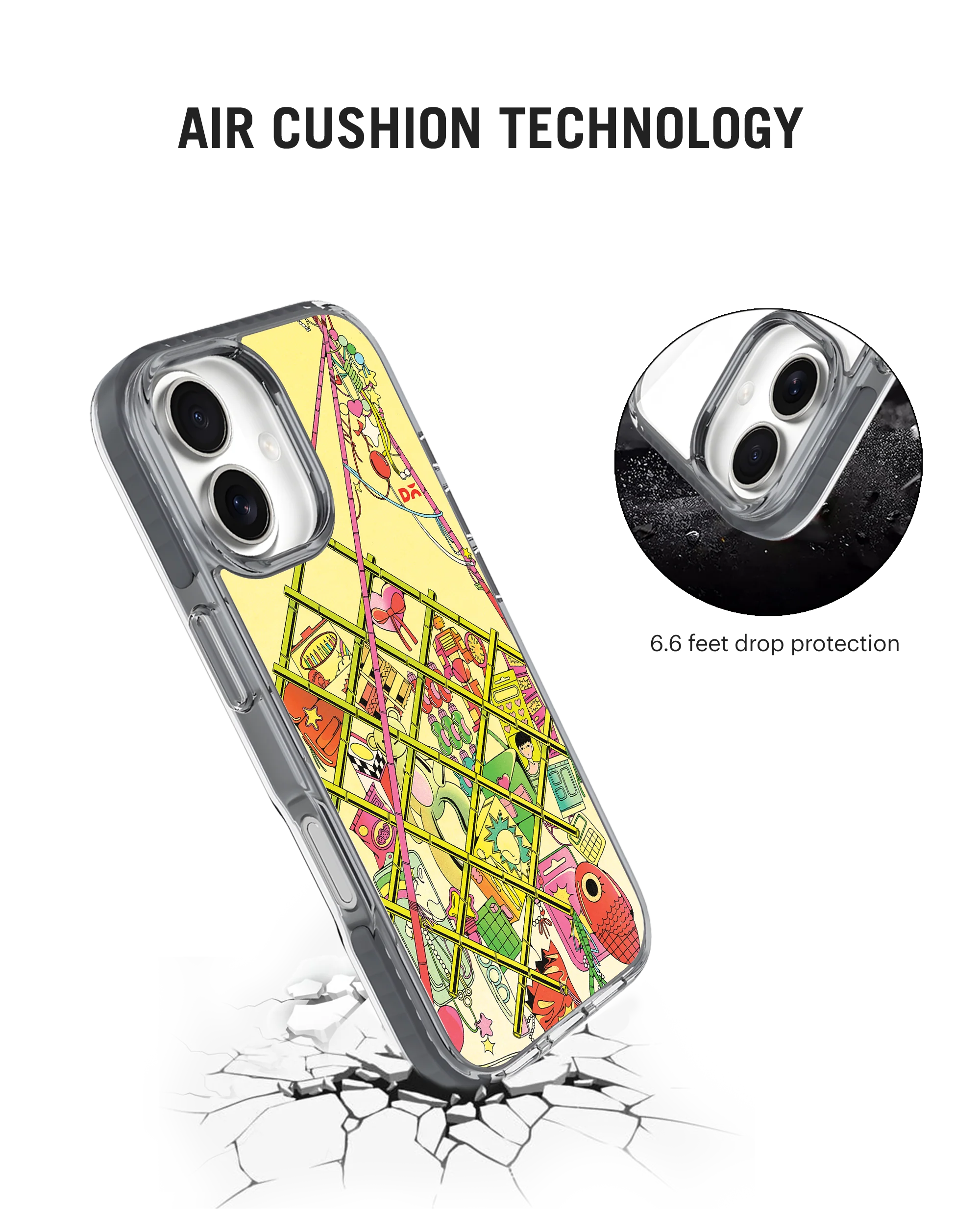 DailyObjects Fiesta Stride 3.0 MagSafe Case Cover For iPhone 16 Plus - Image 6