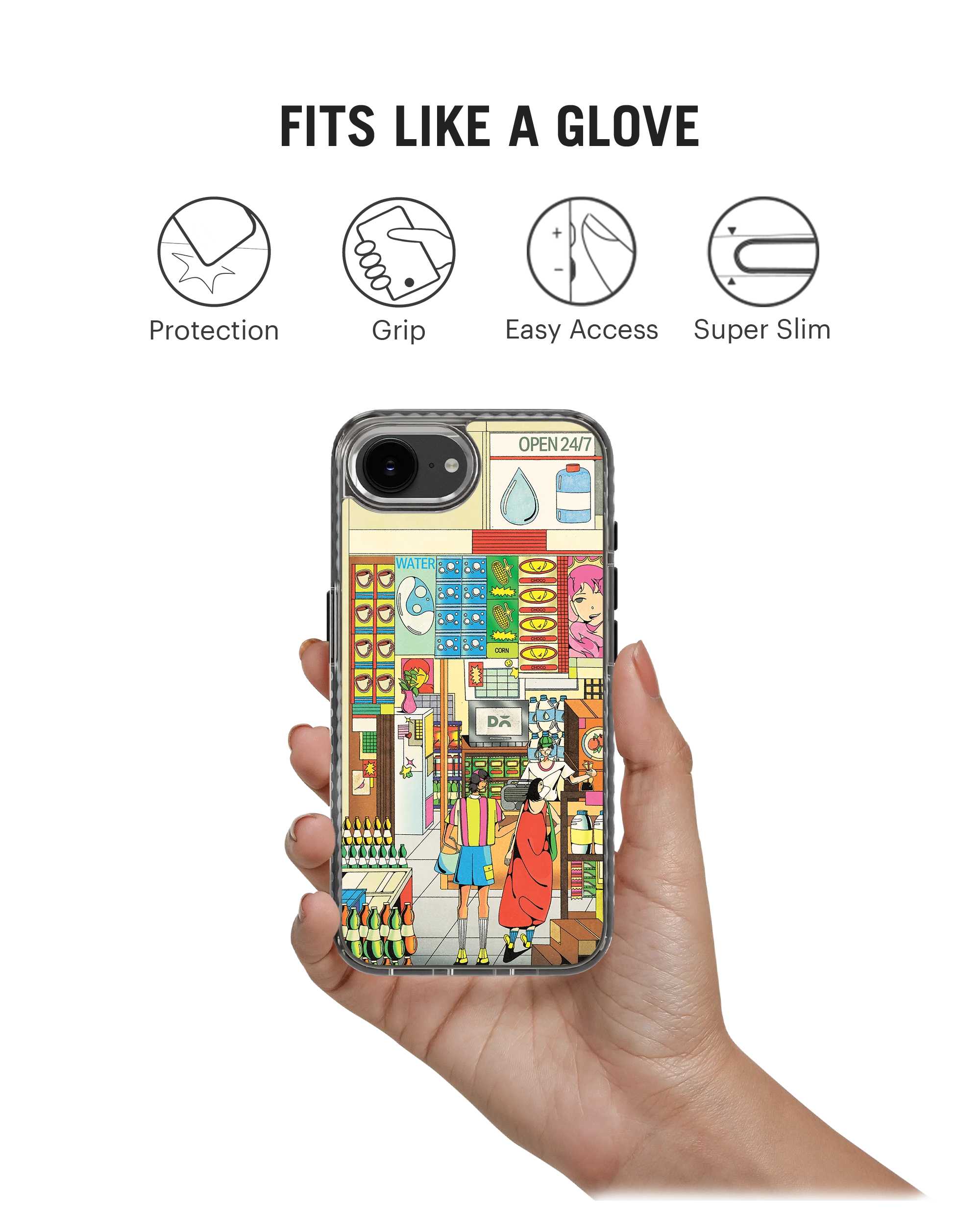 DailyObjects General Store Stride 2.0 MagSafe Case Cover For iPhone 16e - Image 2