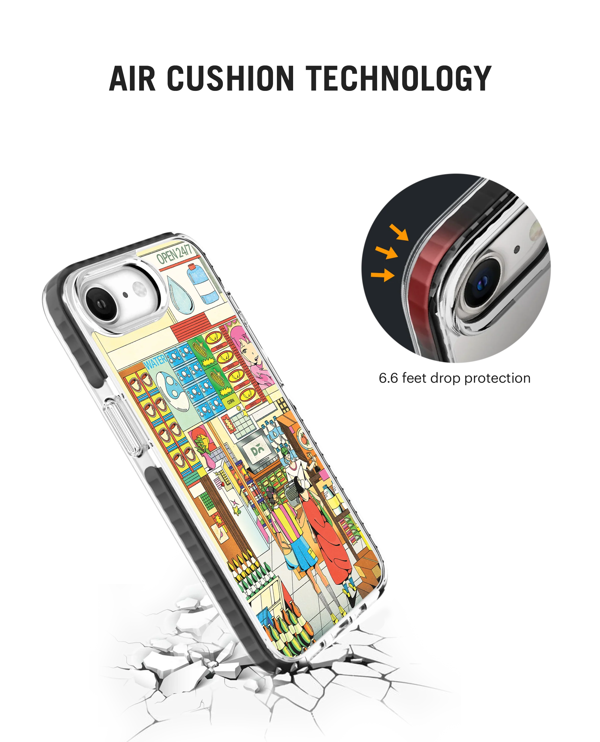 DailyObjects General Store Stride 2.0 MagSafe Case Cover For iPhone 17e - Image 6