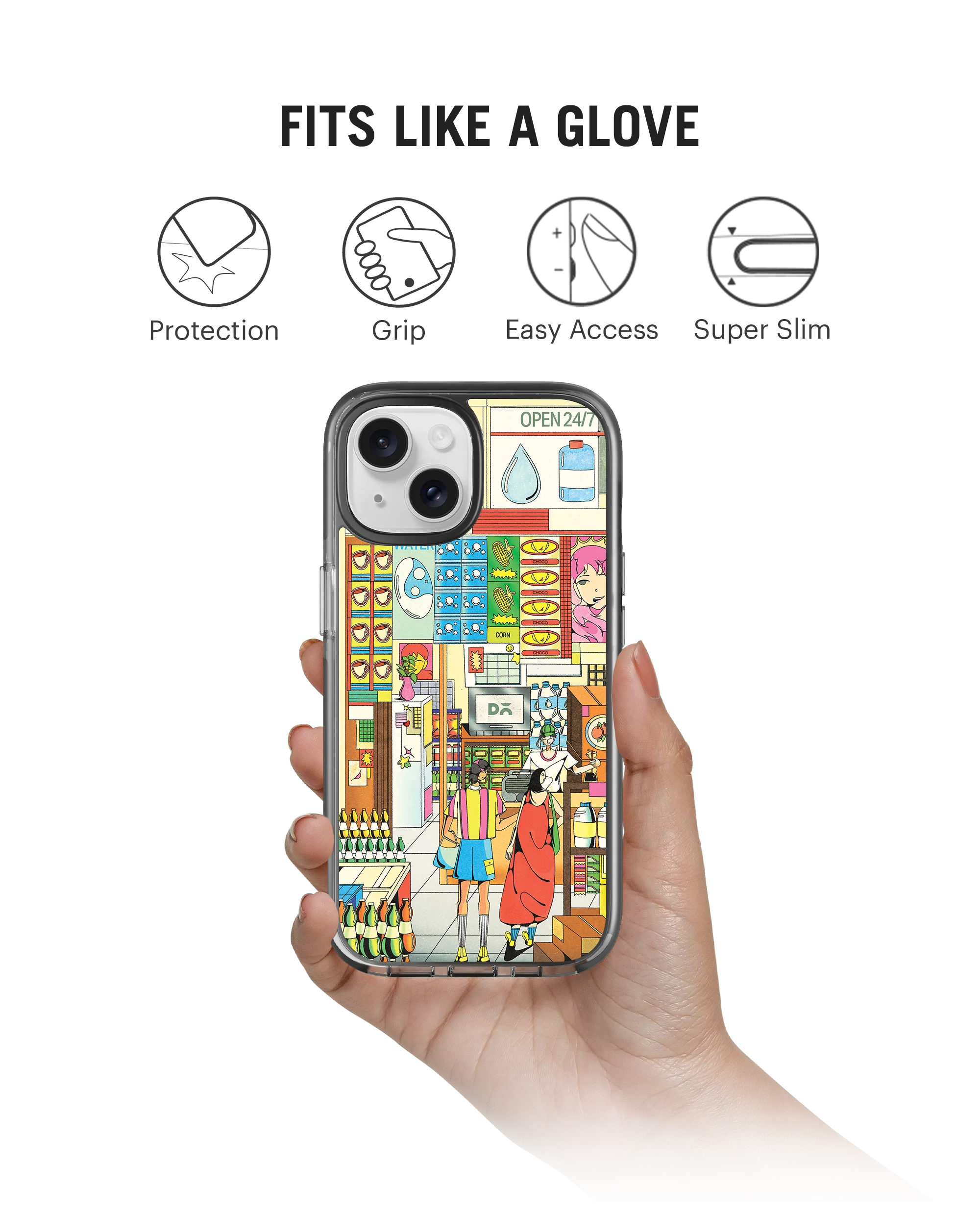 DailyObjects General Store Stride 3.0 MagSafe Case Cover For iPhone 15 - Image 2