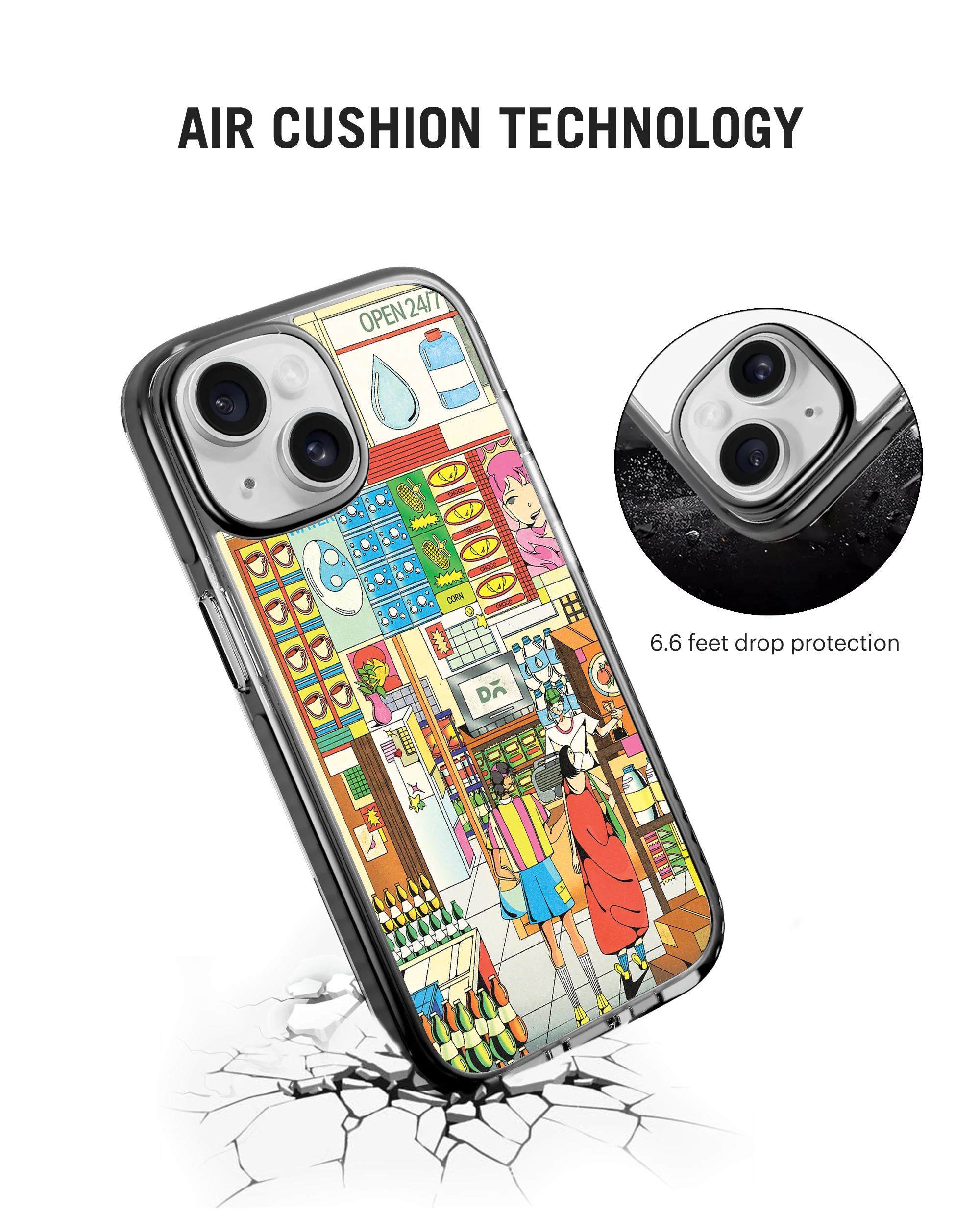 DailyObjects General Store Stride 3.0 MagSafe Case Cover For iPhone 15 Plus - Image 6