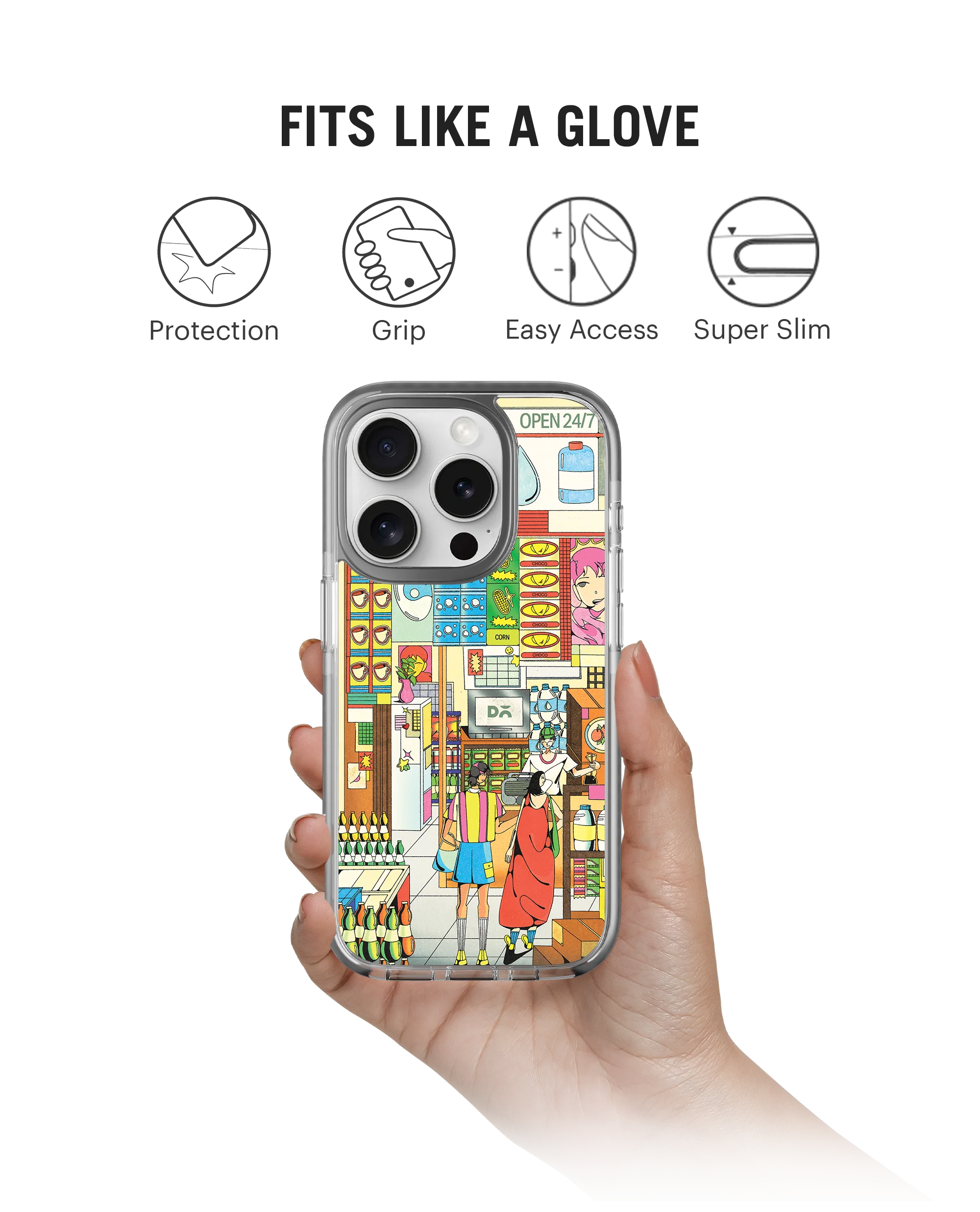 DailyObjects General Store Stride 3.0 MagSafe Case Cover For iPhone 15 Pro Max - Image 2