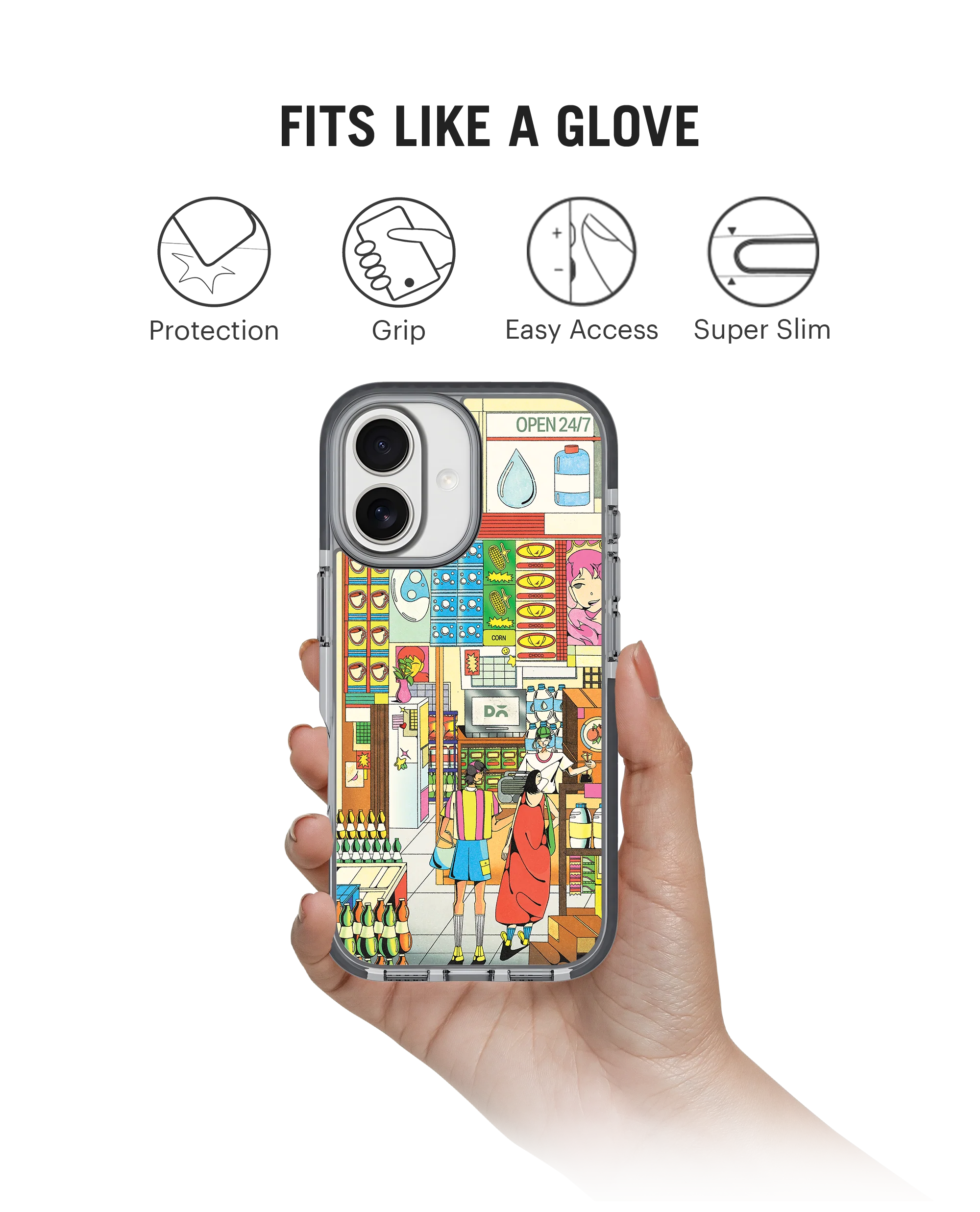 DailyObjects General Store Stride 3.0 MagSafe Case Cover For iPhone 16 Plus - Image 2