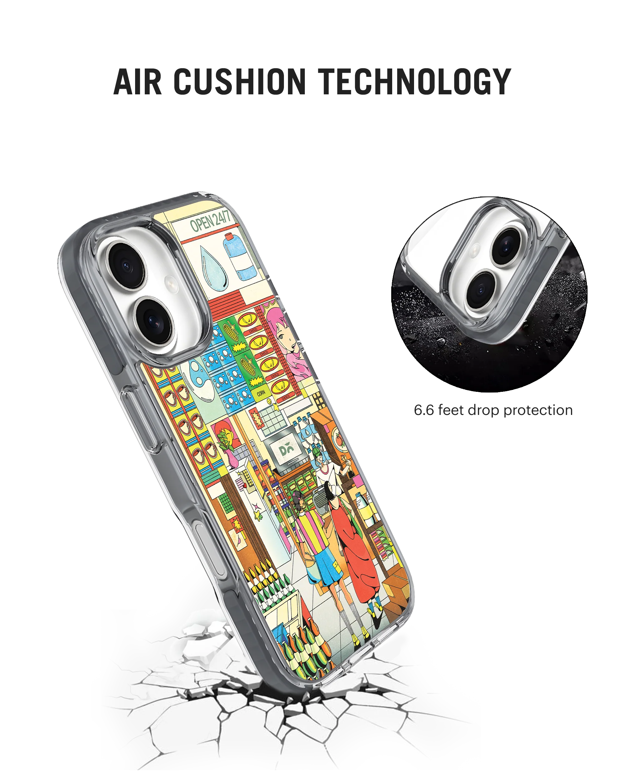 DailyObjects General Store Stride 3.0 MagSafe Case Cover For iPhone 16 Plus - Image 6