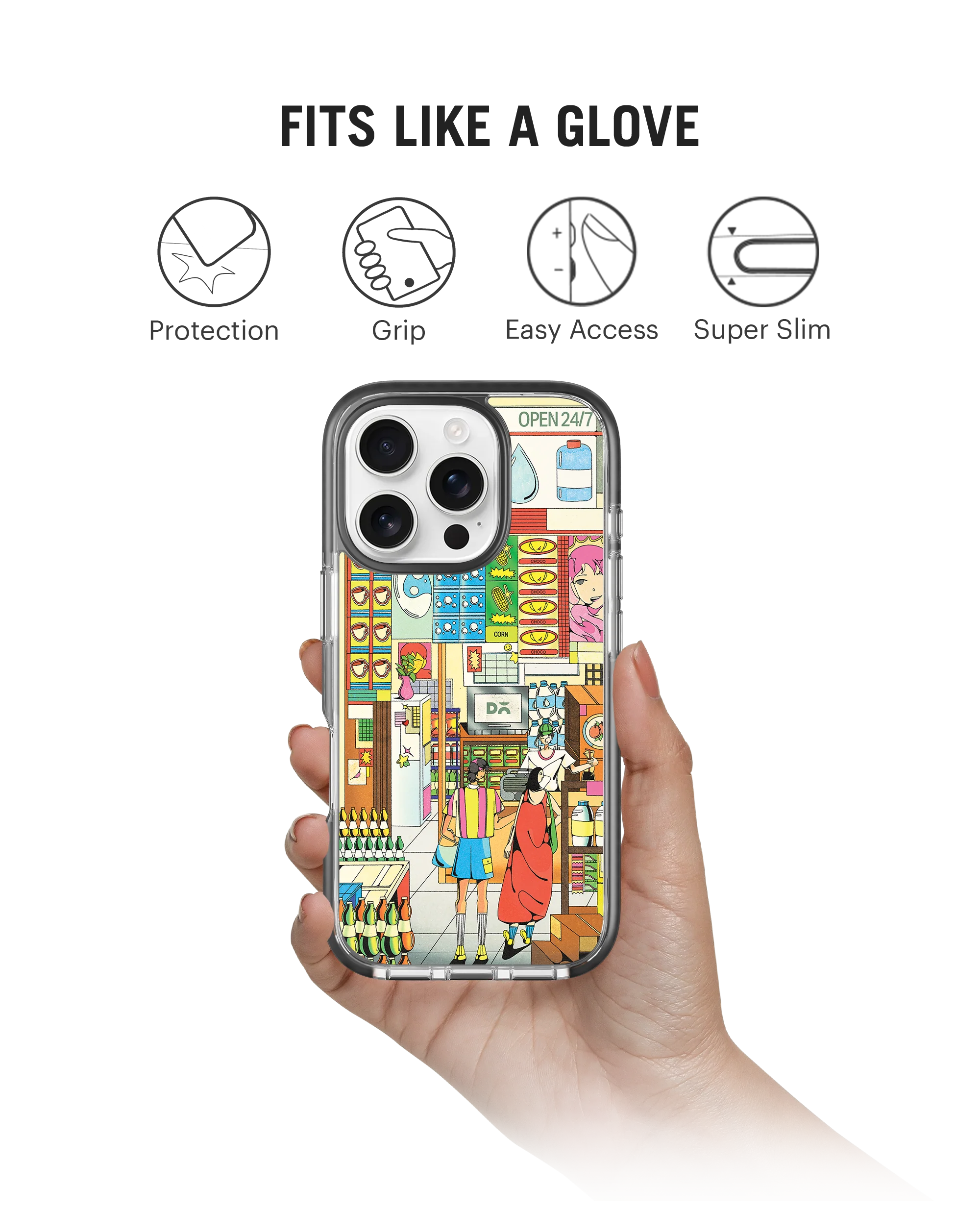 DailyObjects General Store Stride 3.0 MagSafe Case Cover For iPhone 16 Pro Max - Image 2