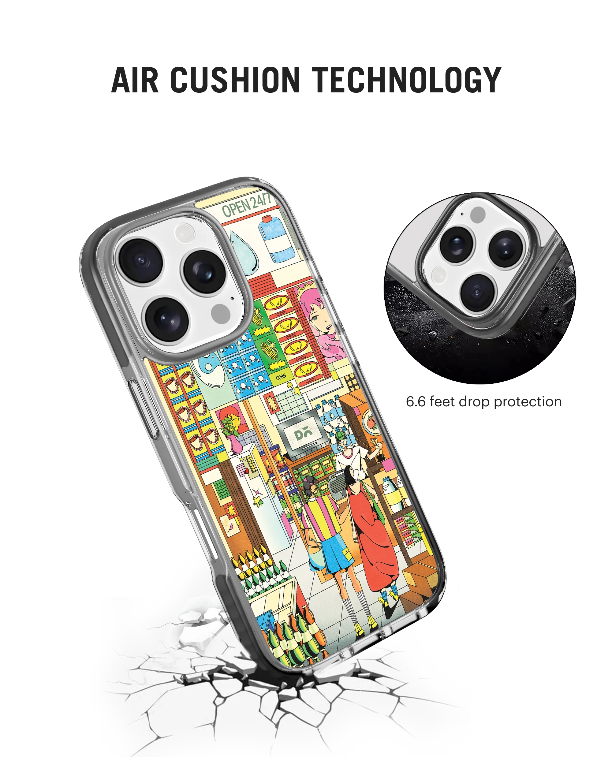 DailyObjects General Store Stride 3.0 MagSafe Case Cover For iPhone 16 Pro Max - Image 6