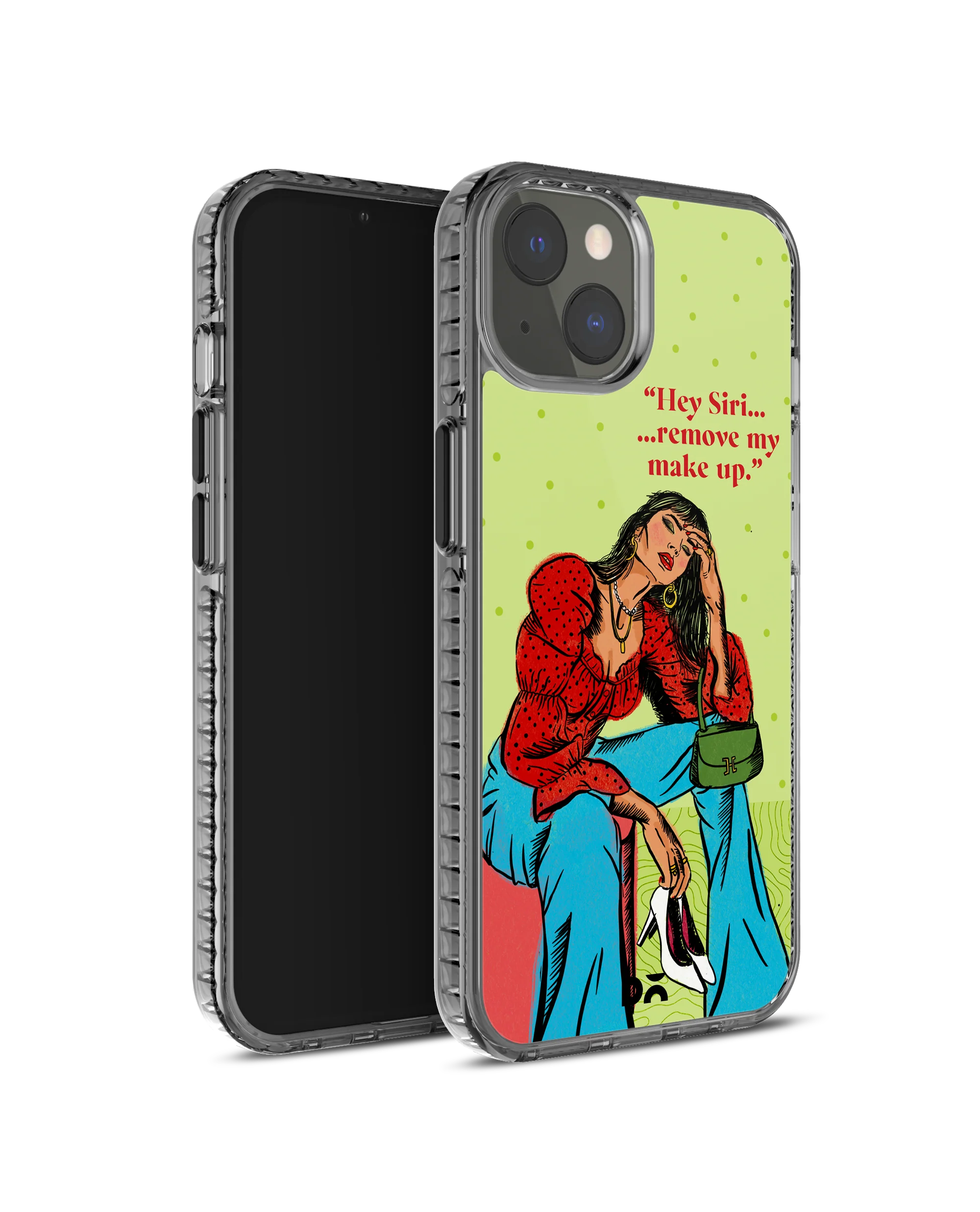 DailyObjects Hey Siri Stride 2.0 Phone Case Cover For iPhone 15 Plus - Image 3