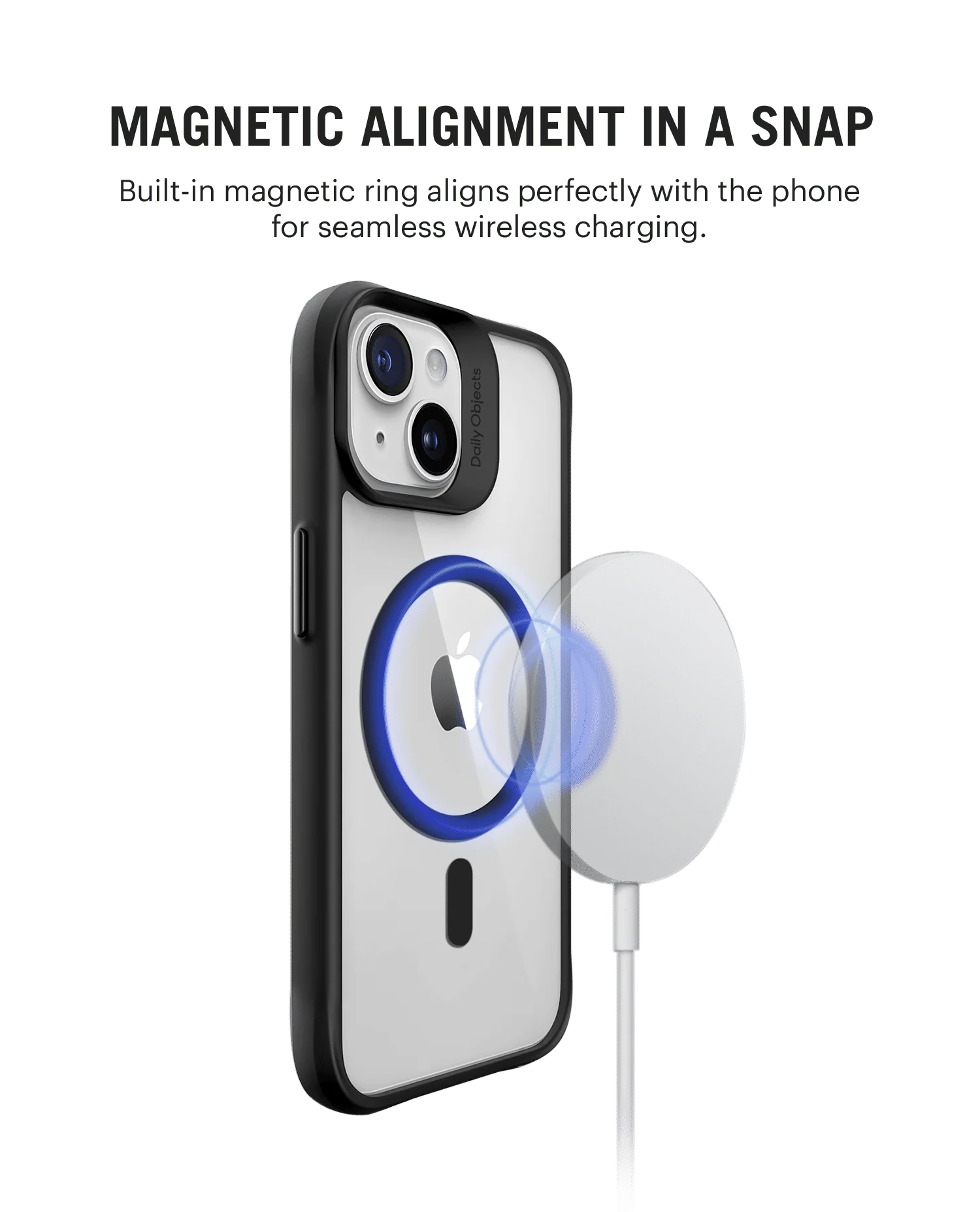 DailyObjects Hybrid Clear MagSafe Phone Case Cover For iPhone 15 Plus - Image 2