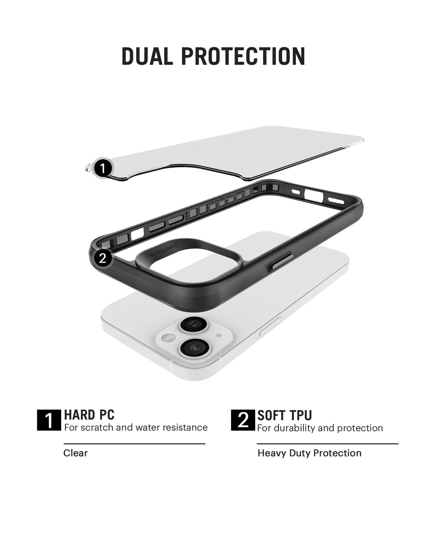DailyObjects Hybrid Clear MagSafe Phone Case Cover For iPhone 15 Plus - Image 5