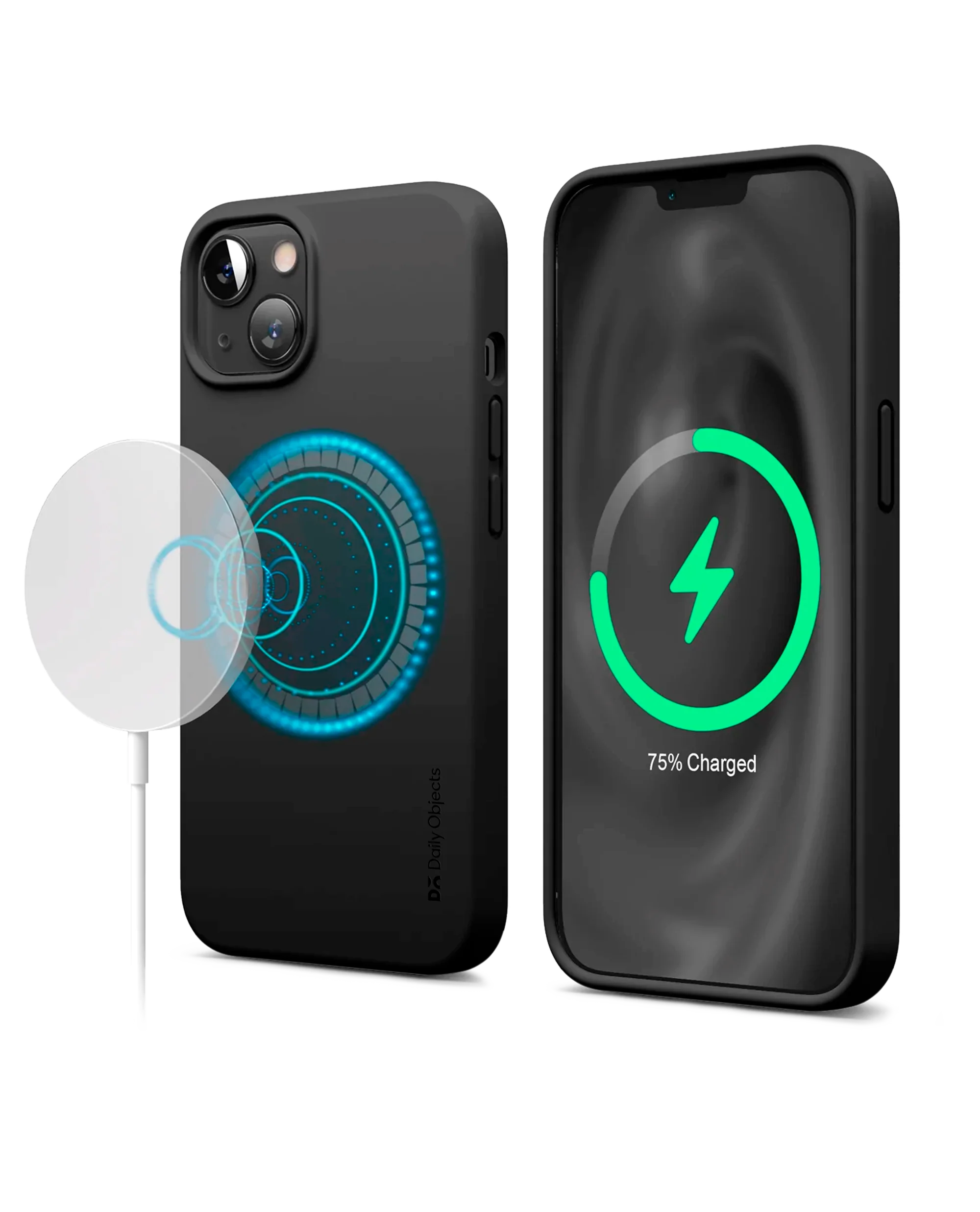 DailyObjects MagSafe Flekt Silicone Phone Case Cover For iPhone 15