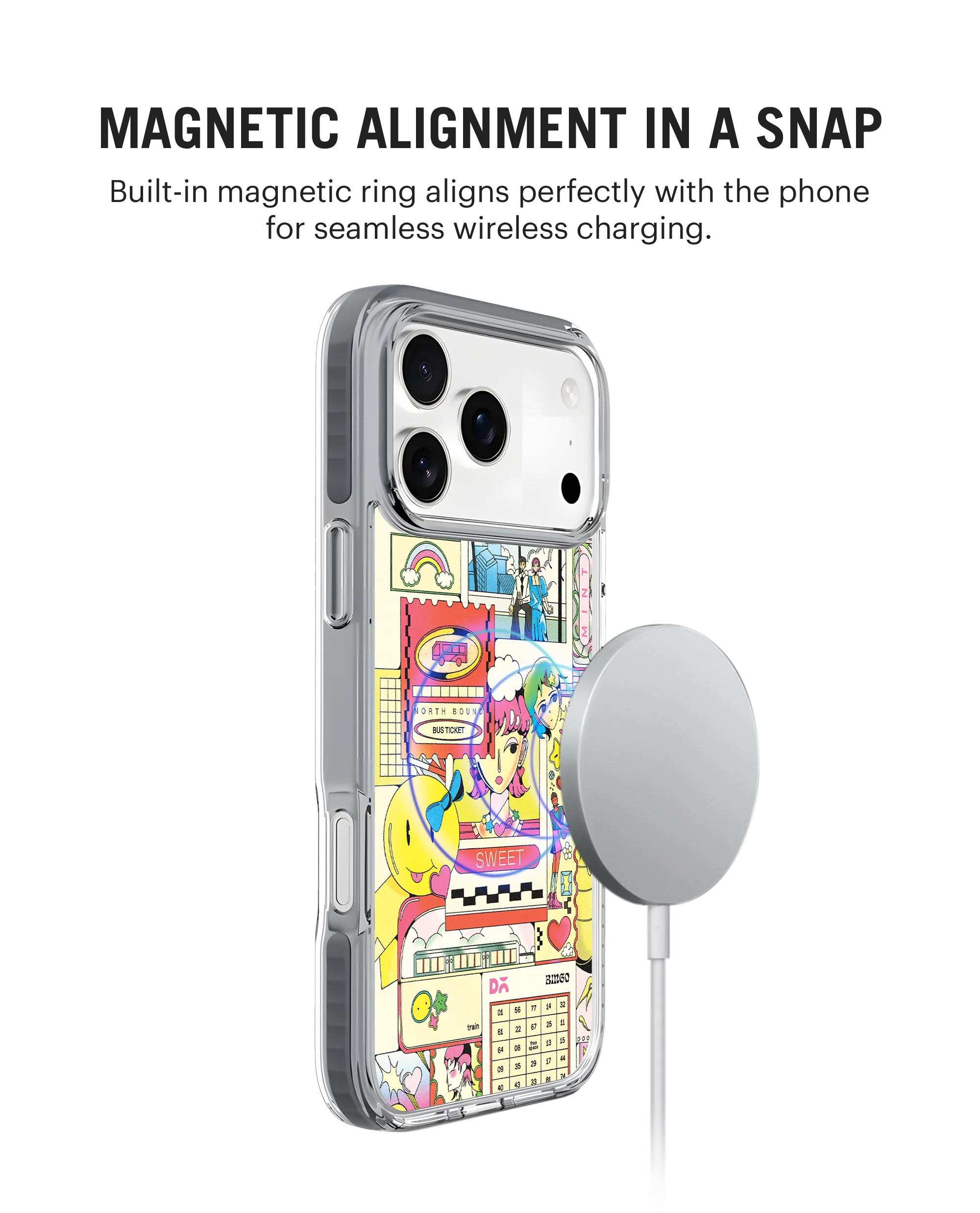 DailyObjects Paper Trail Stride 2.0 MagSafe Case Cover For iPhone 17 Pro - Image 3
