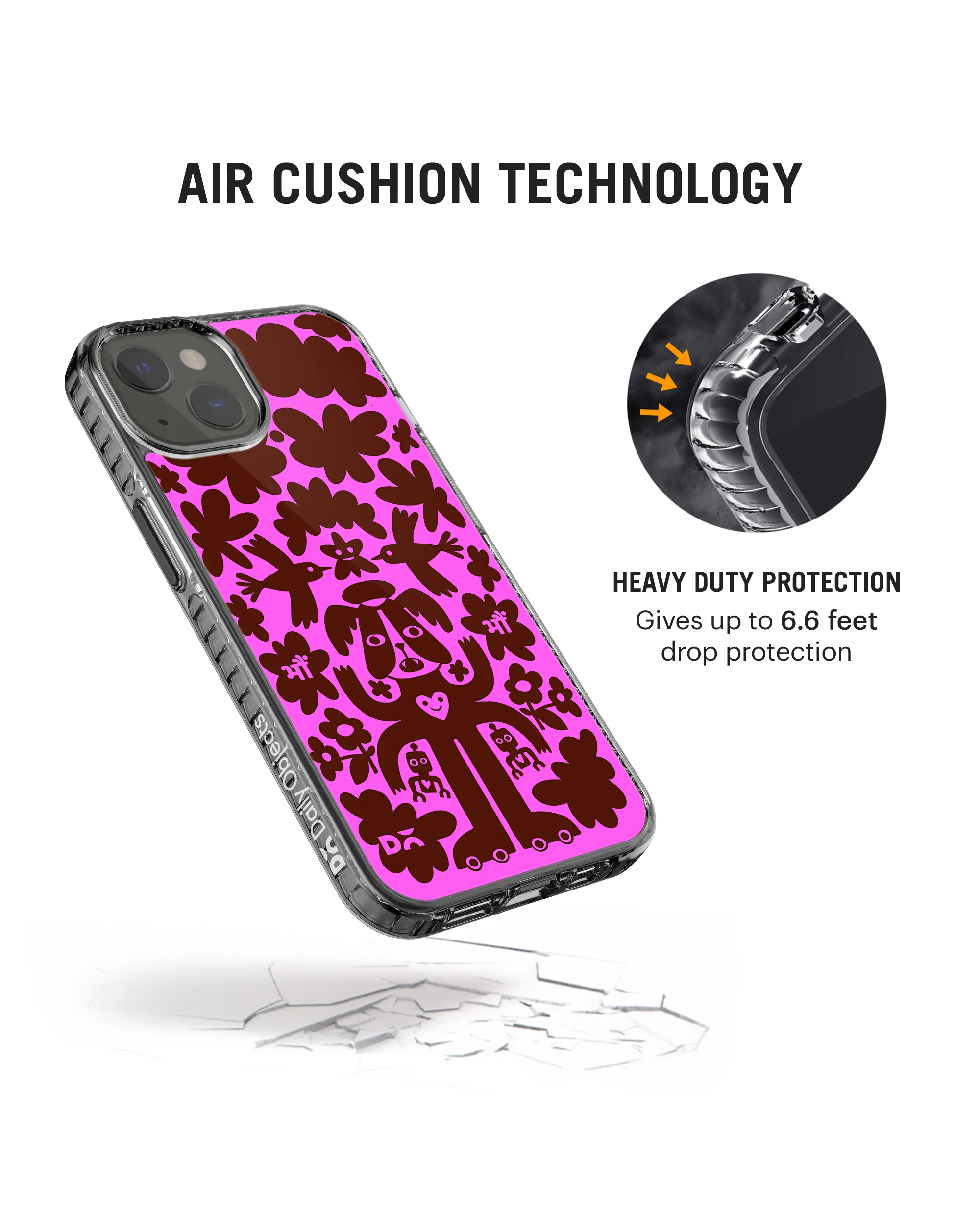 DailyObjects Paw Angel Stride 2.0 Case Cover For iPhone 13 - Image 6