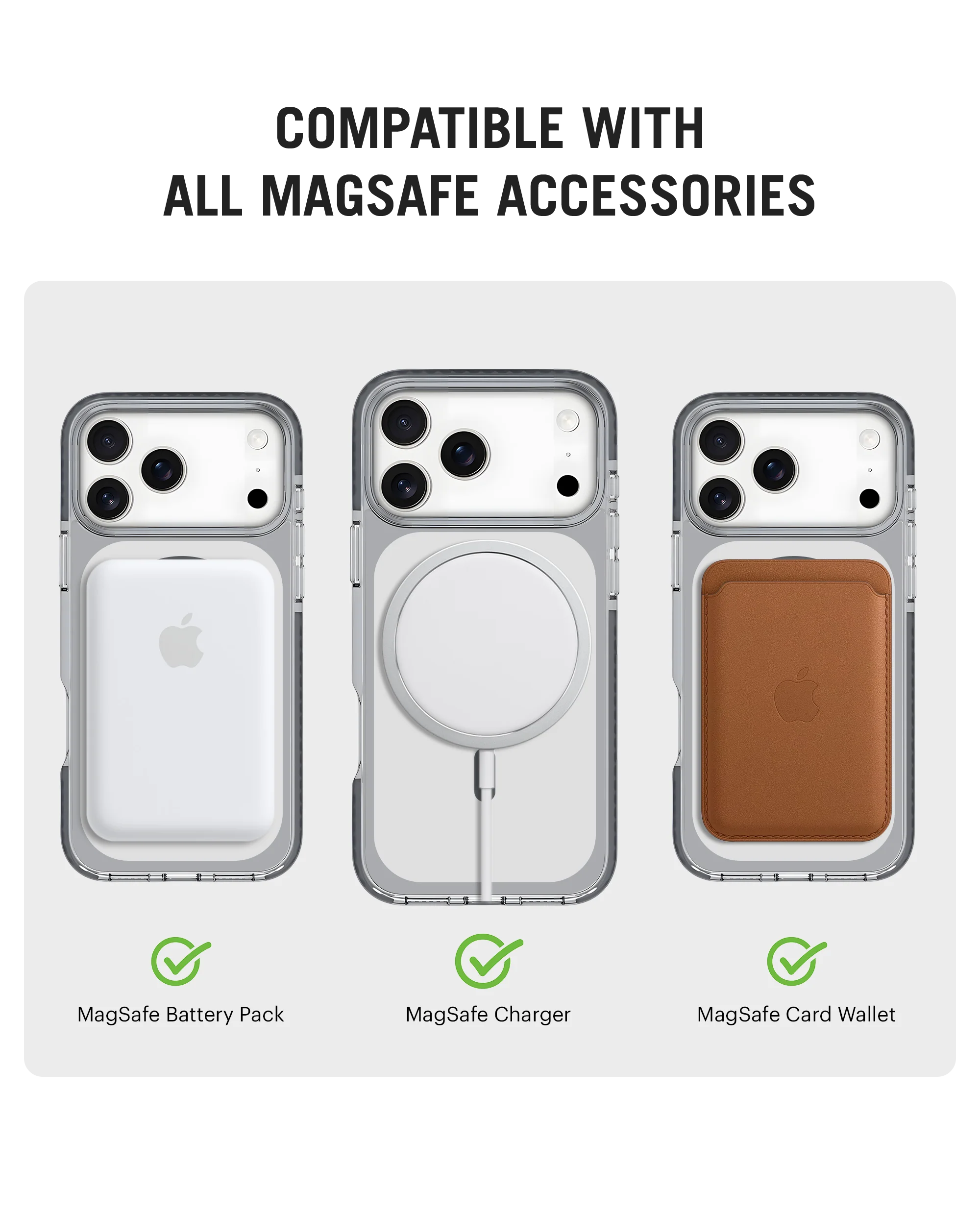 DailyObjects Stride 2.0 Clear MagSafe Phone Case Cover For iPhone 17 Pro - Image 4