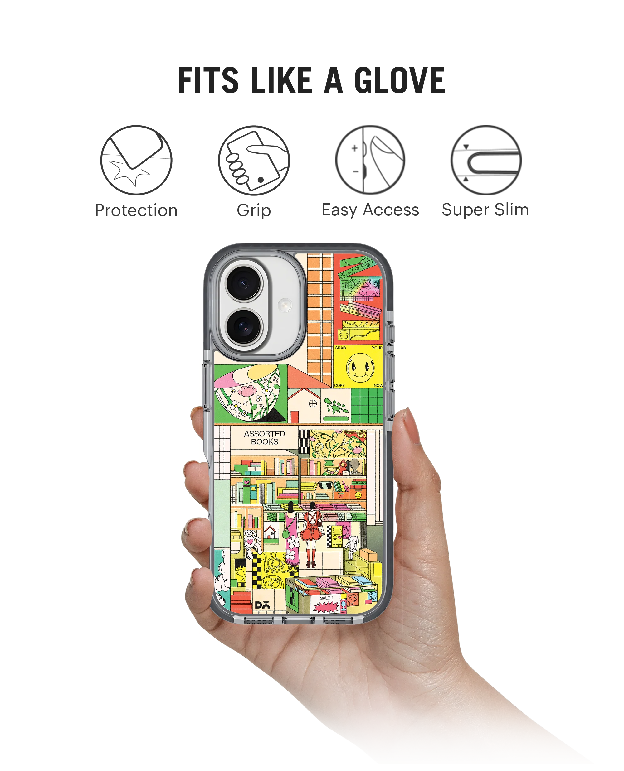 DailyObjects TBR (To be Read) Stride 2.0 MagSafe Case Cover For iPhone 17 - Image 2