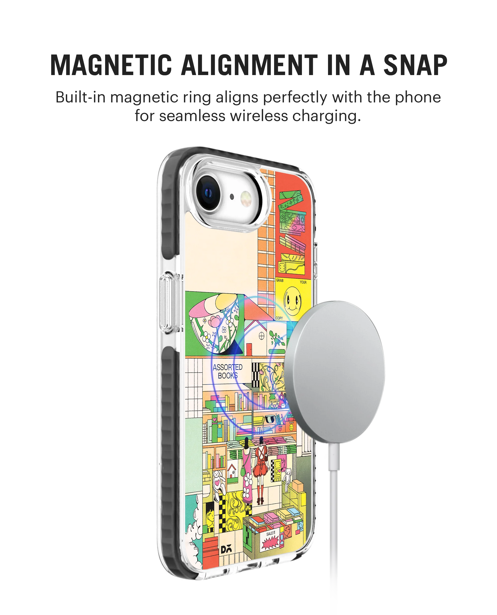 DailyObjects TBR (To be Read) Stride 2.0 MagSafe Case Cover For iPhone 17e - Image 3
