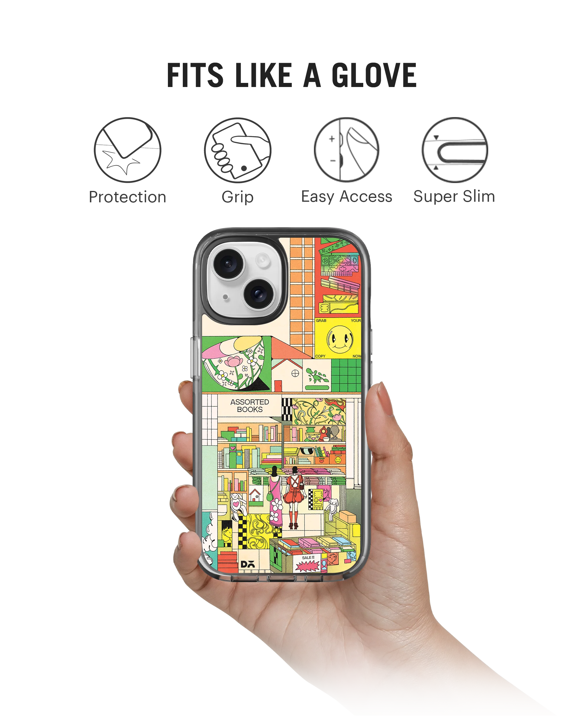 DailyObjects TBR (To be Read) Stride 3.0 MagSafe Case Cover For iPhone 15 Plus - Image 2