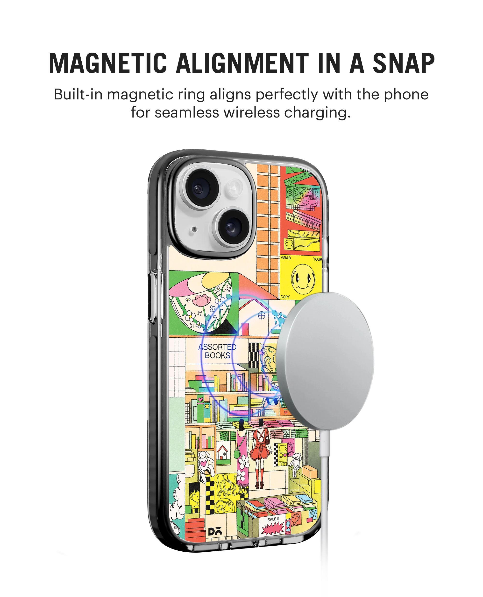 DailyObjects TBR (To be Read) Stride 3.0 MagSafe Case Cover For iPhone 15 Plus - Image 3