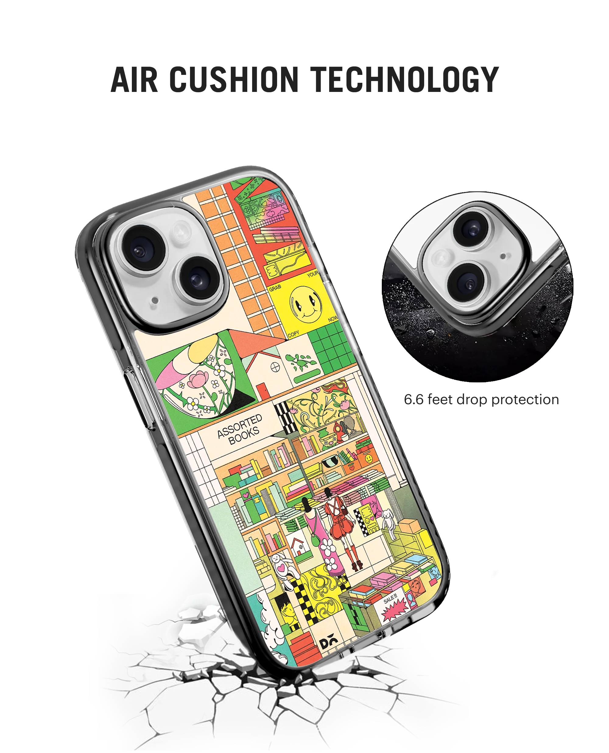 DailyObjects TBR (To be Read) Stride 3.0 MagSafe Case Cover For iPhone 15 Plus - Image 6